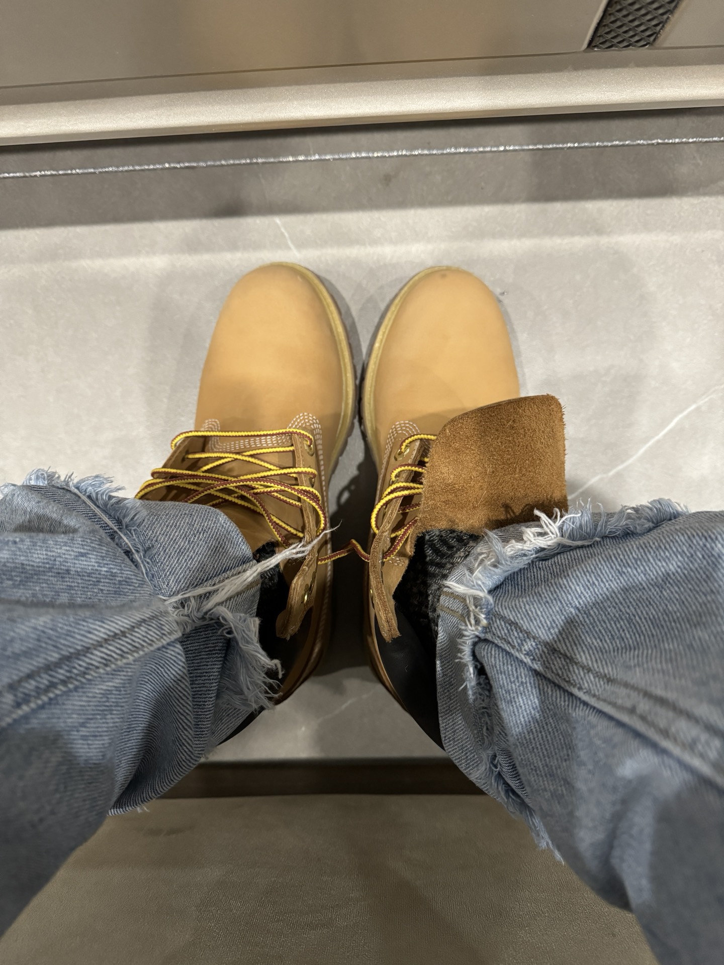 custom review-Timberland PREMIUM 6 Дюйм PREMIUM Boot Дышащий Амортизация Crew Аутдор Мужской Коричнево-желтый