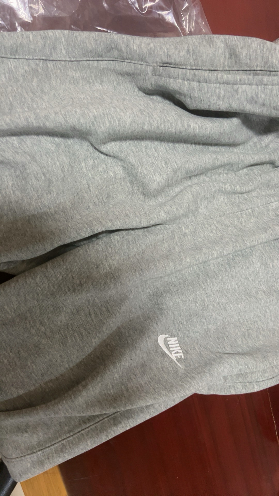 custom review-Nike Sportswear Вязаные тренировочные штаны мужские серые