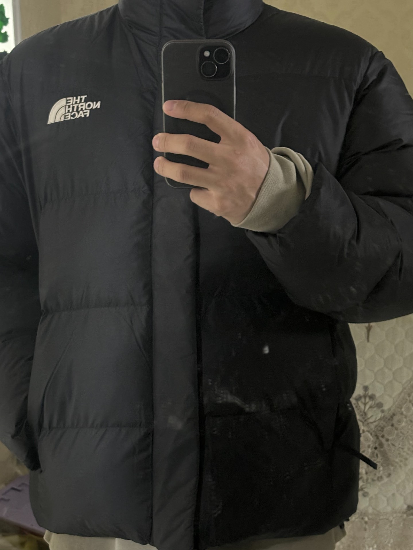 custom review-The North Face Пуховая куртка Мужская Черная