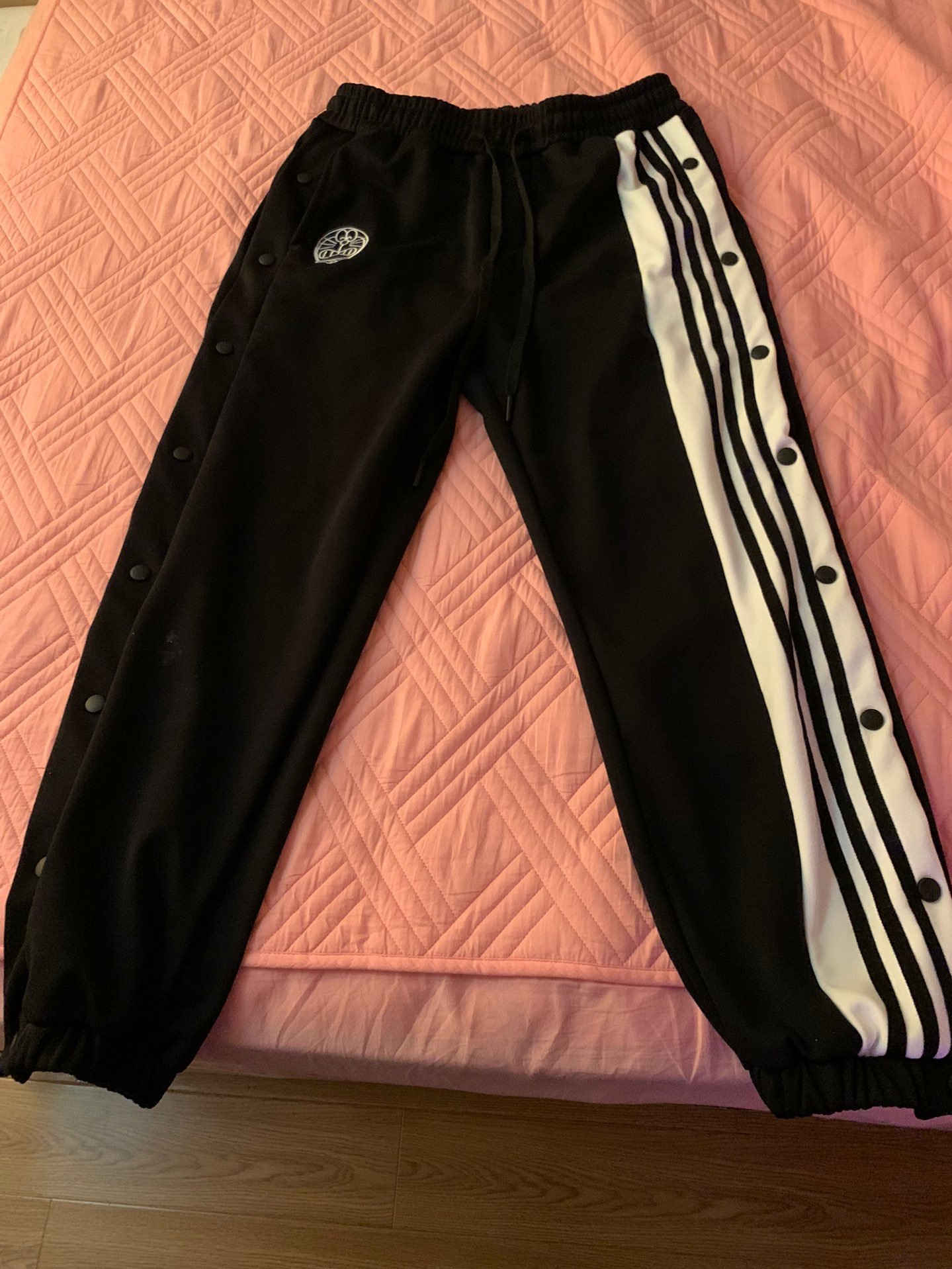 custom review-DoraemonA Вязаные спортивные брюки унисекс