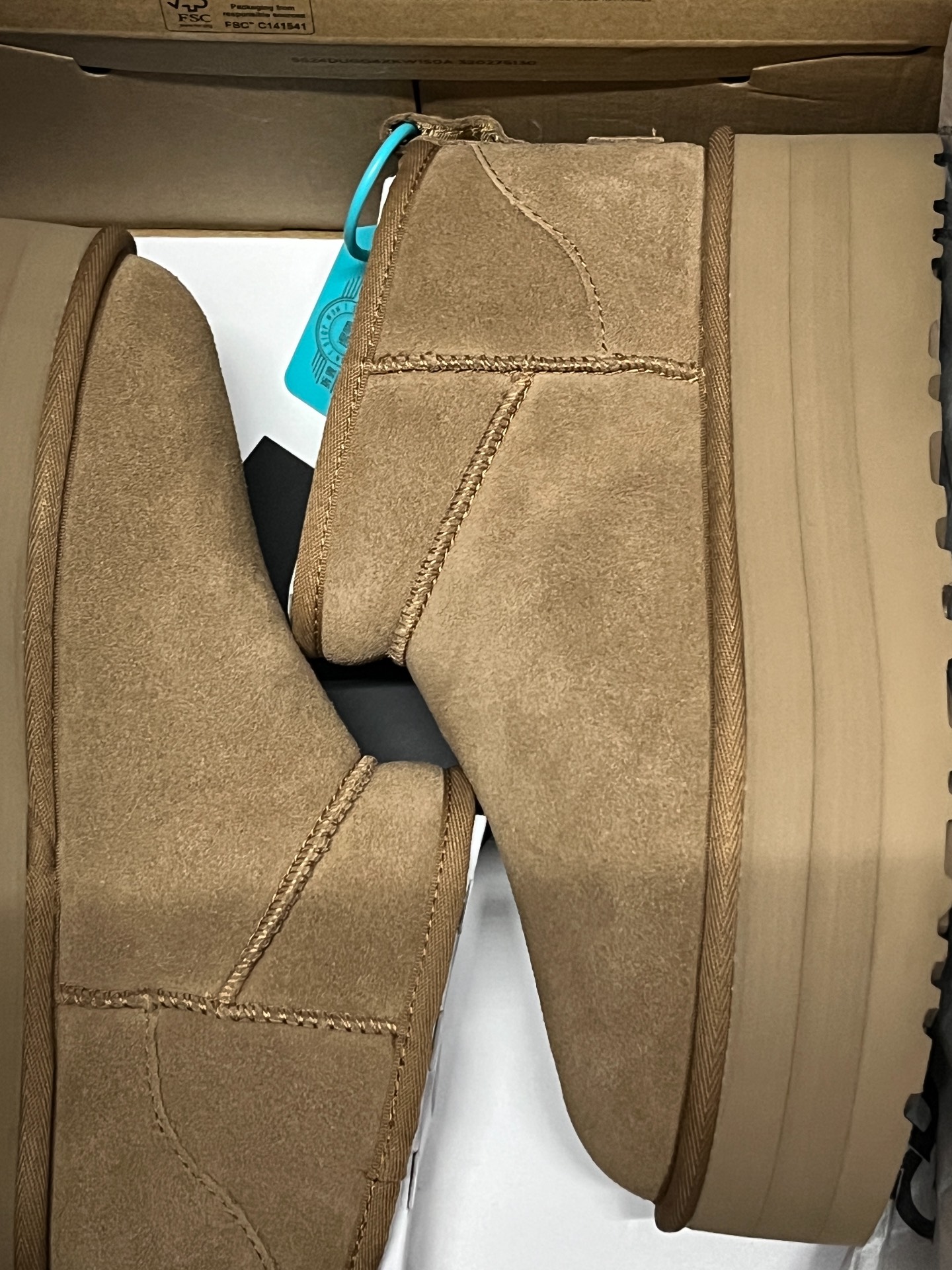 custom review-UGG Classic Ultra Mini Platform 'Chestnut' Women's