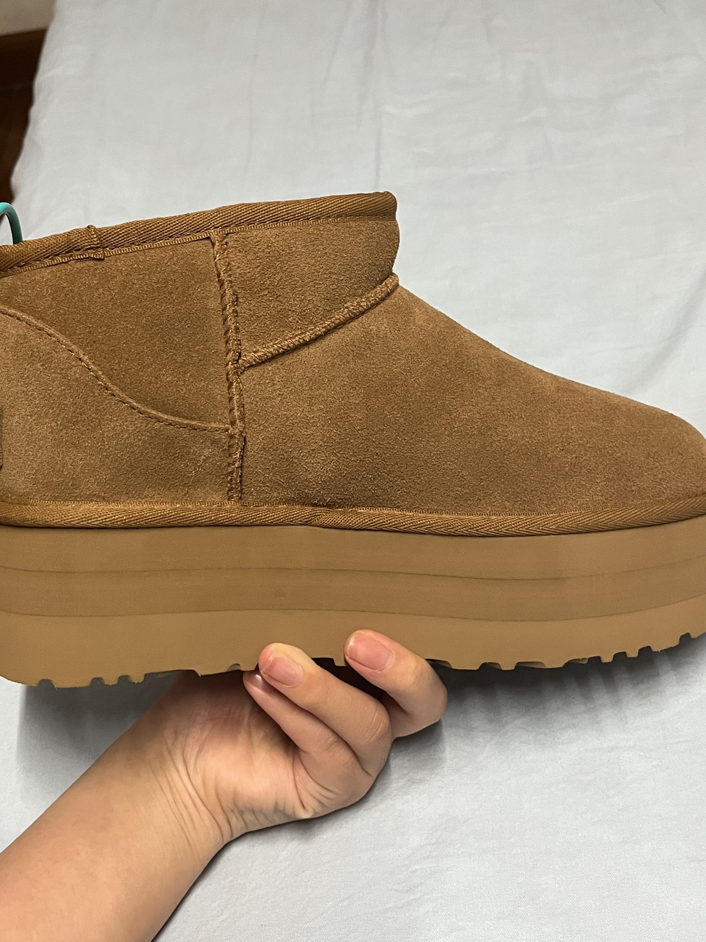 custom review-UGG Classic Ultra Mini Platform 'Chestnut' Women's