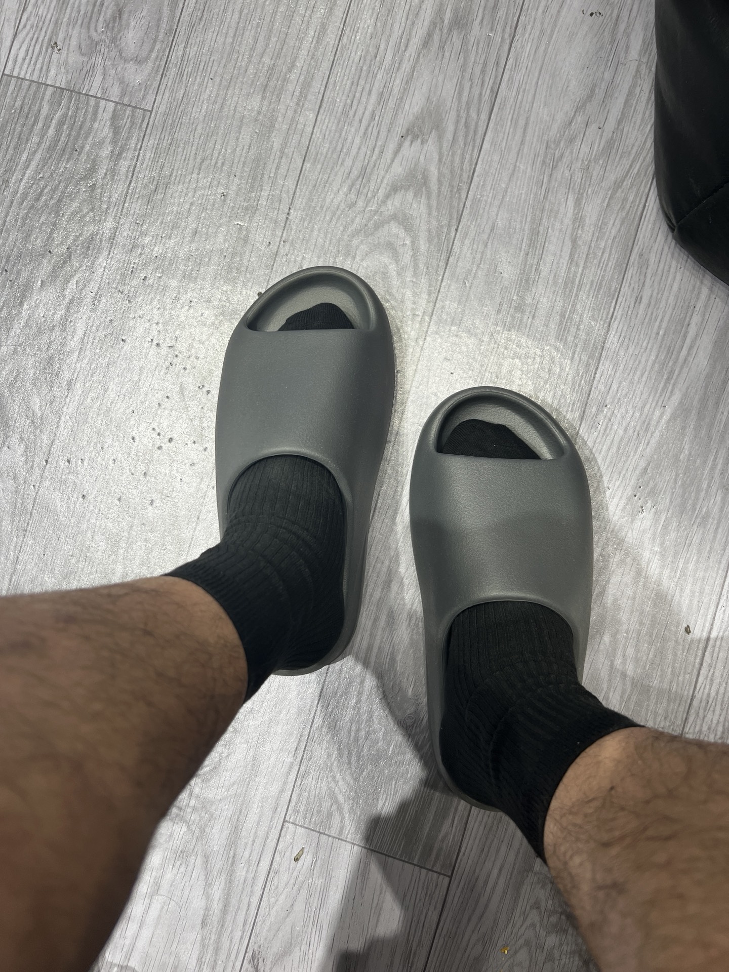 custom review-adidas originals Yeezy Slide Granite