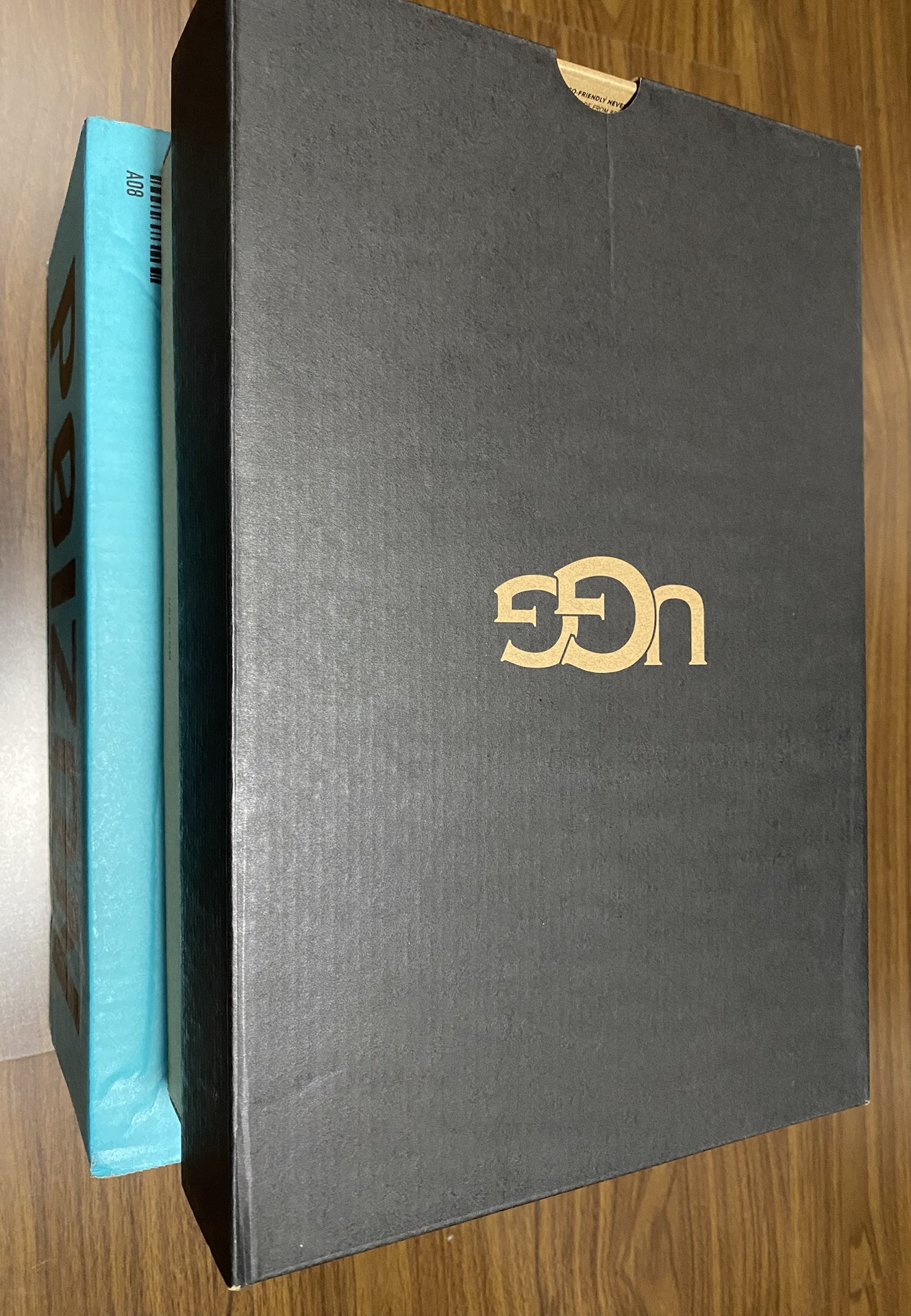 custom review-UGG Низкий топ Повседневная обувь Мужская Черная