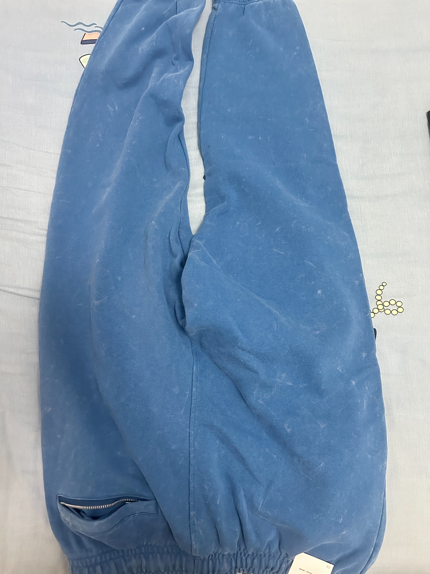 custom review-JORDAN Pure Blue Men's Knitted Training Pants Джордан Чистый Синий Мужские Вязаные Тренировочные Штаны