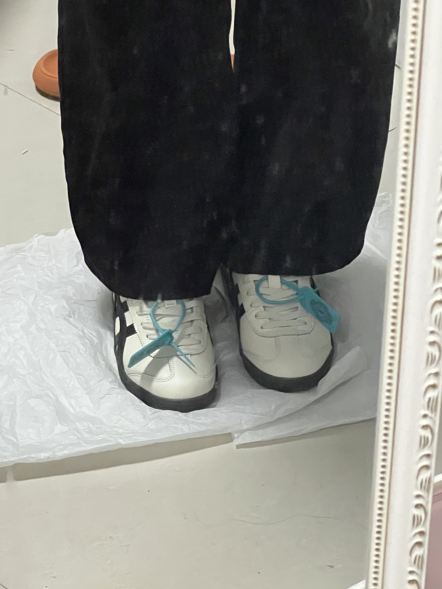 custom review-Onitsuka Tiger Tokuten Low Топ Скейтборд Кроссовки Унисекс Белый Черный