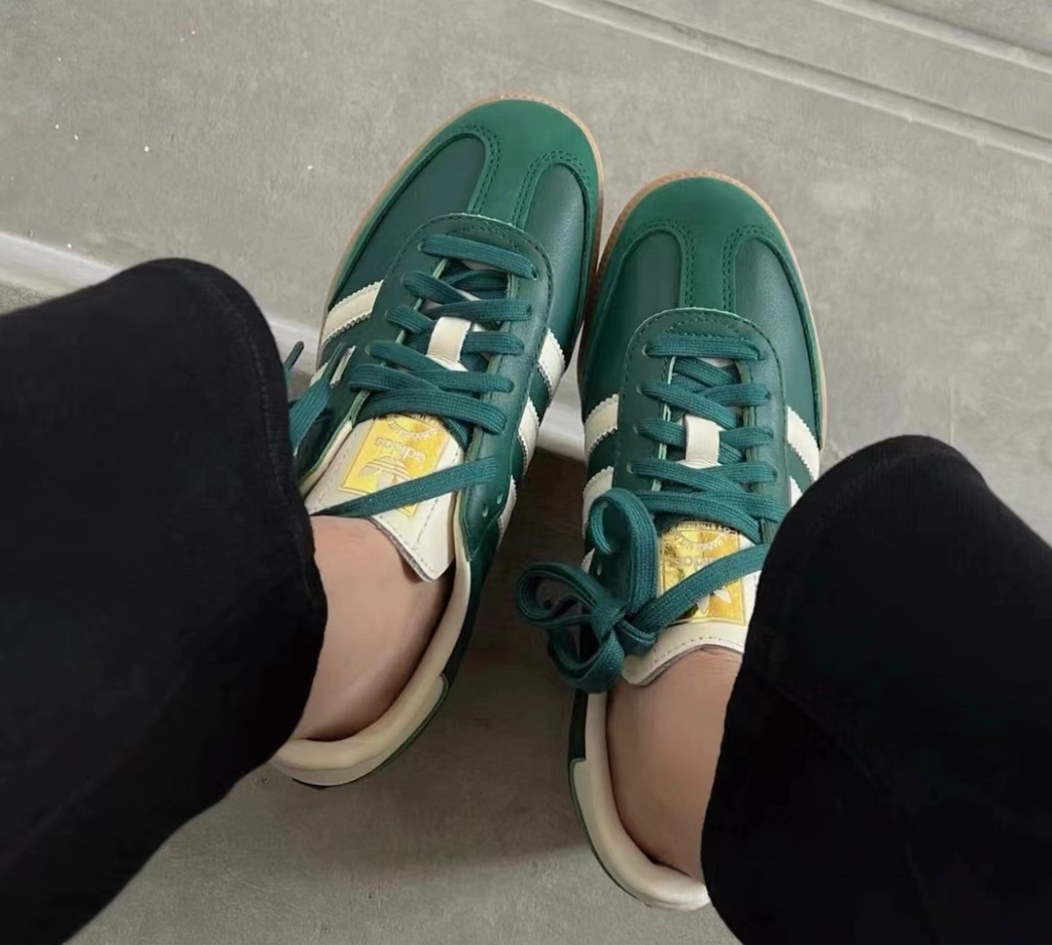custom review-Adidas Samba OG Collegiate Green Women's
