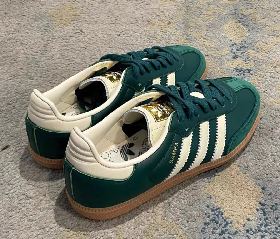 custom review-Adidas Samba OG Collegiate Green Women's