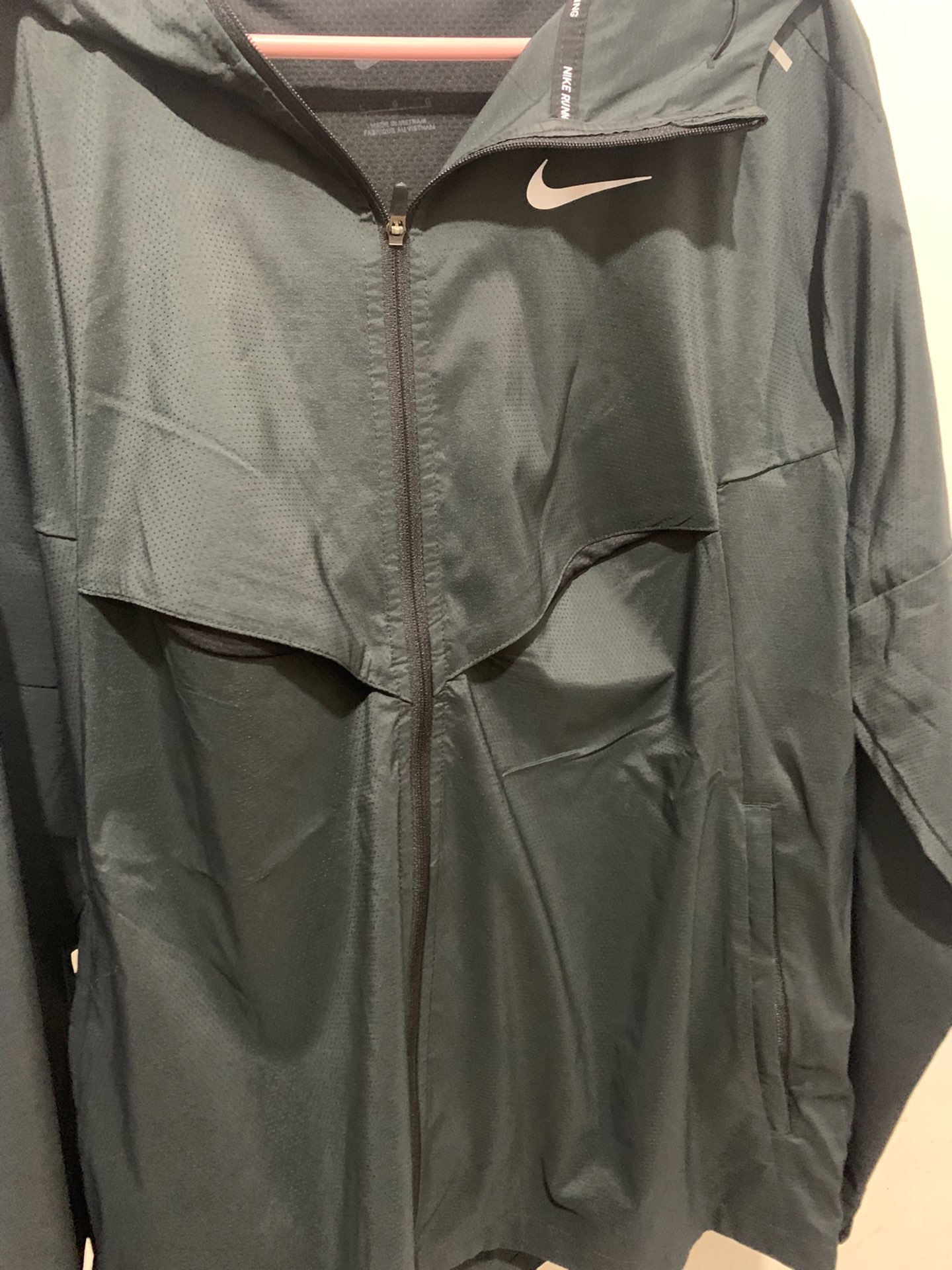 custom review-Nike WINDRUNNER Куртка Весна Мужская Черная