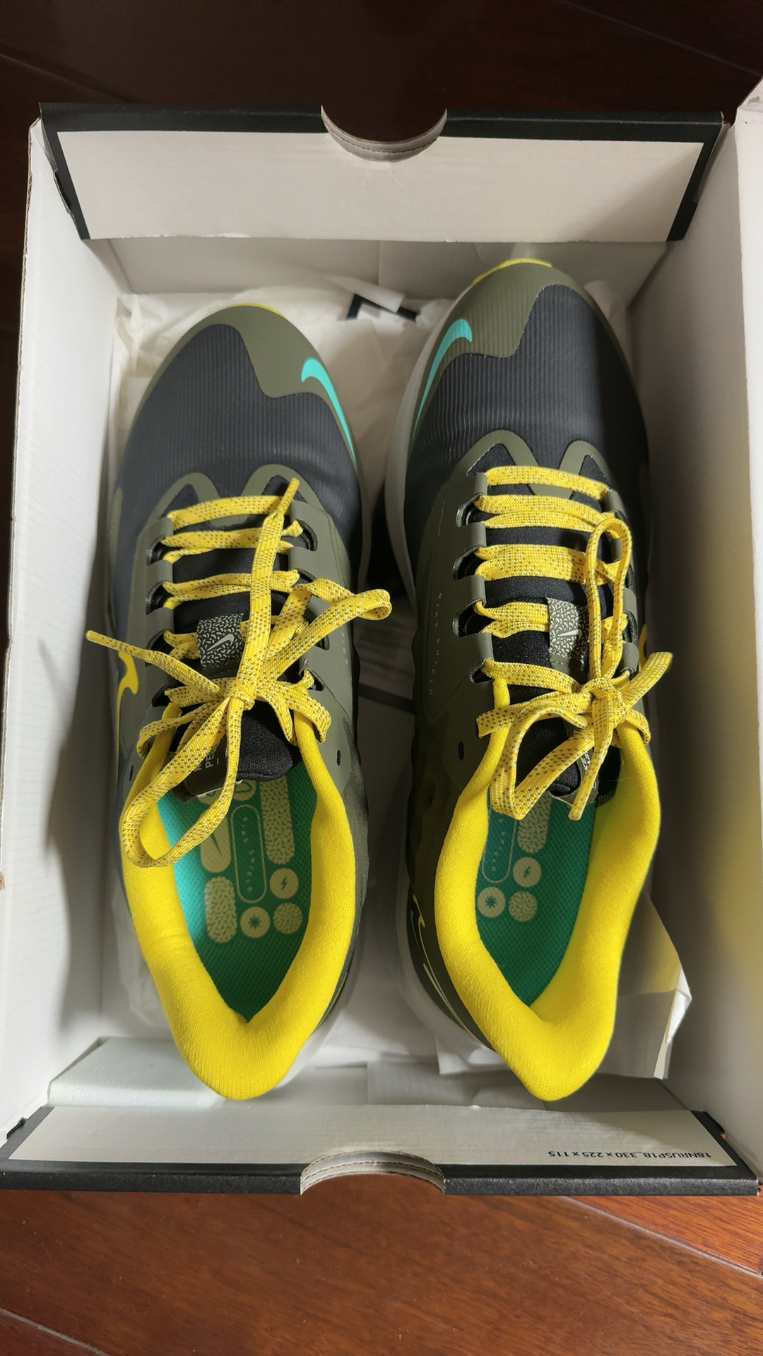 custom review-Nike Pegasus Turbo Shield Low Топ Тренировки Гонки Беговые кроссовки Мужской Коричневый