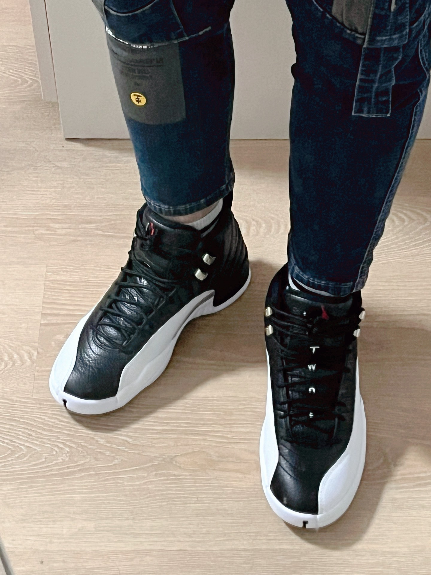 custom review-JORDAN Air Джордан 12 Винтажные баскетбольные кроссовки High Топ Унисекс