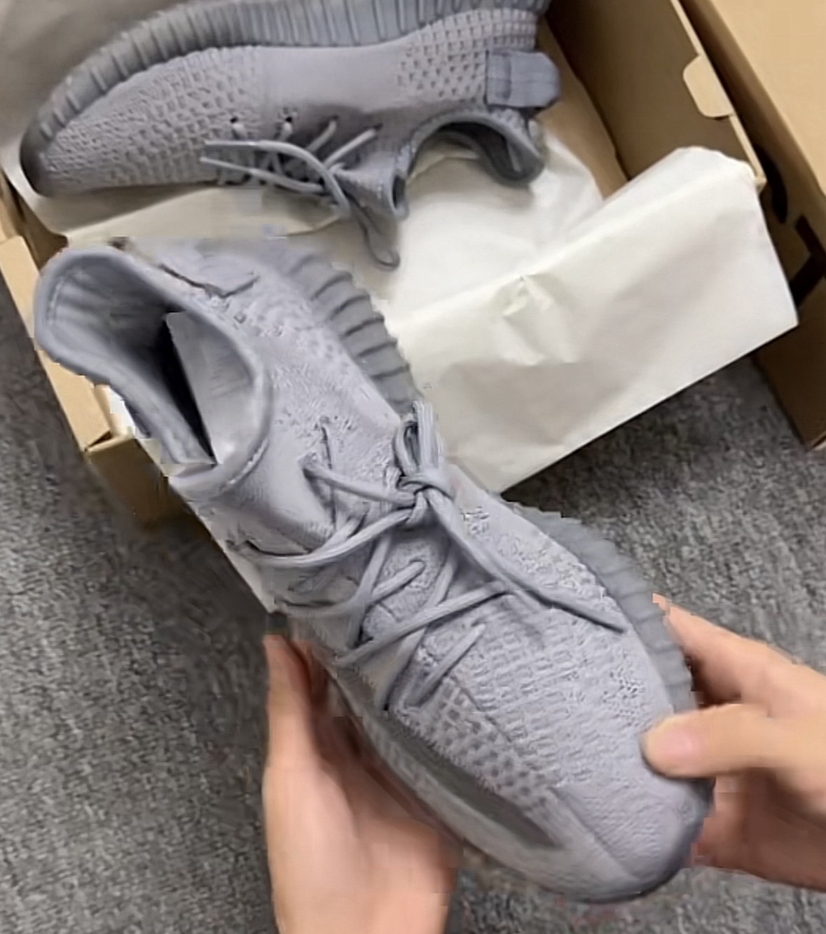 custom review-Adidas Yeezy Boost 350 V2 Steel Grey