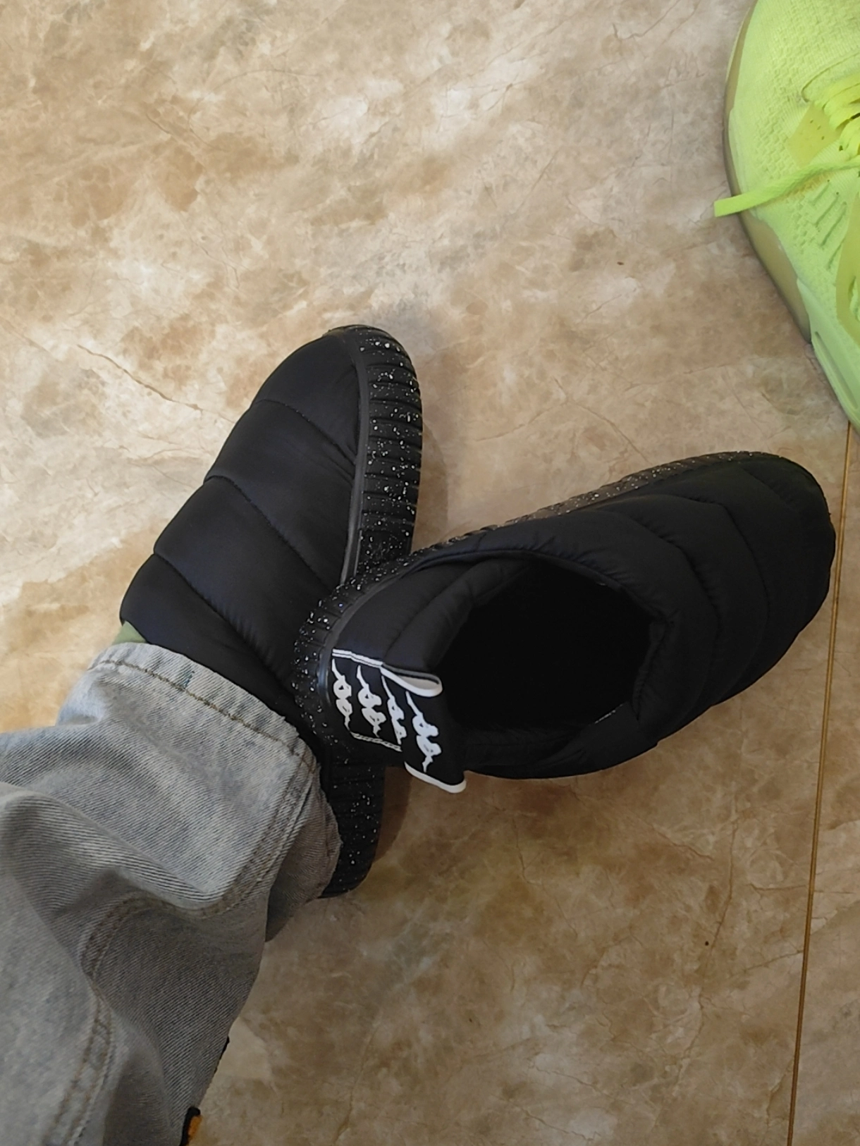 custom review-KAPPA Термический Износостойкий Низ Резистентный Низкий Топ Кэжуал Женский Черный