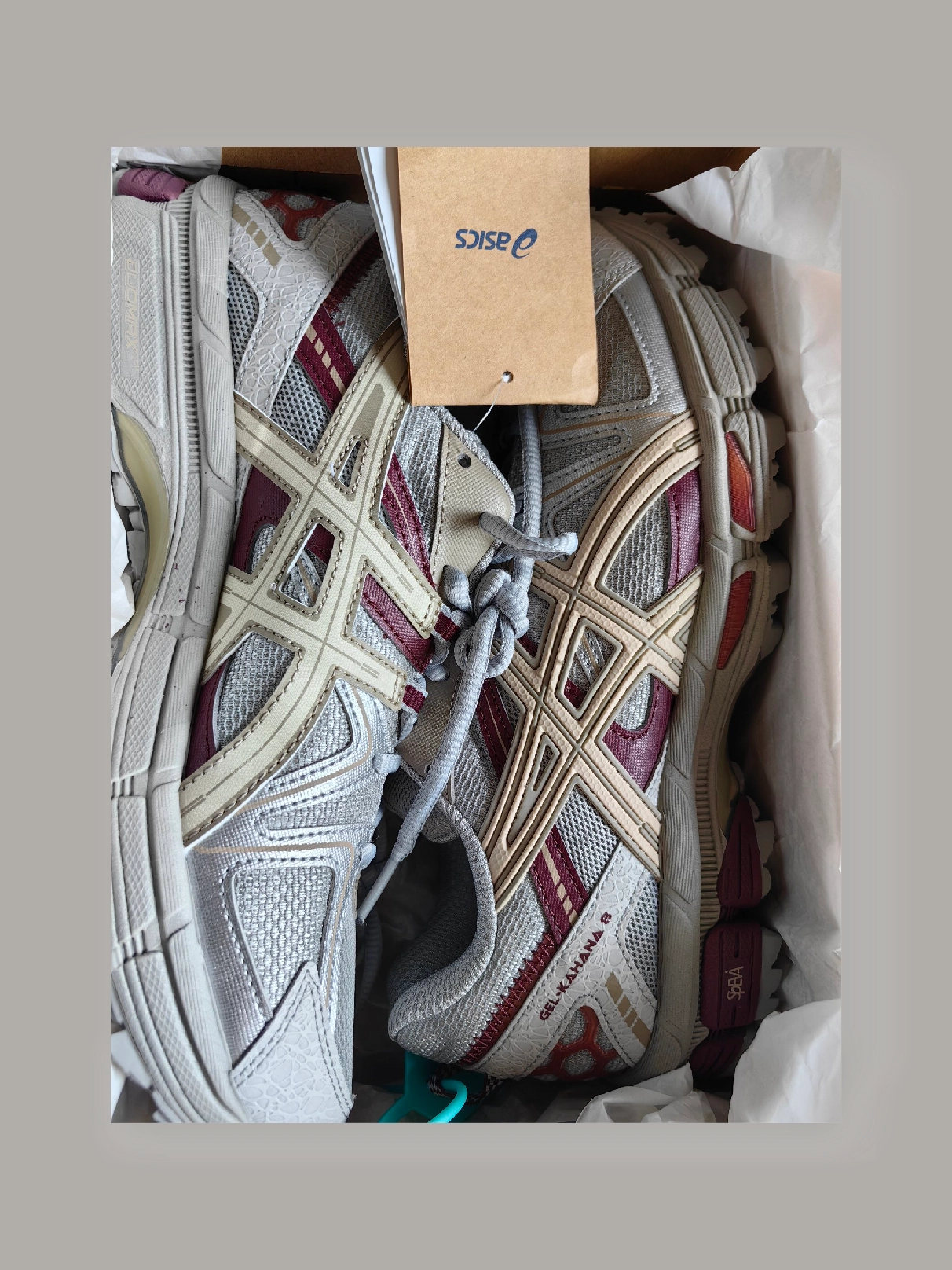 custom review-Asics Gel Kahana 8 Устойчивые к абразиву Низкие Кроссовки для Беговых и Длинных Дистанций Бег Мужские Серые