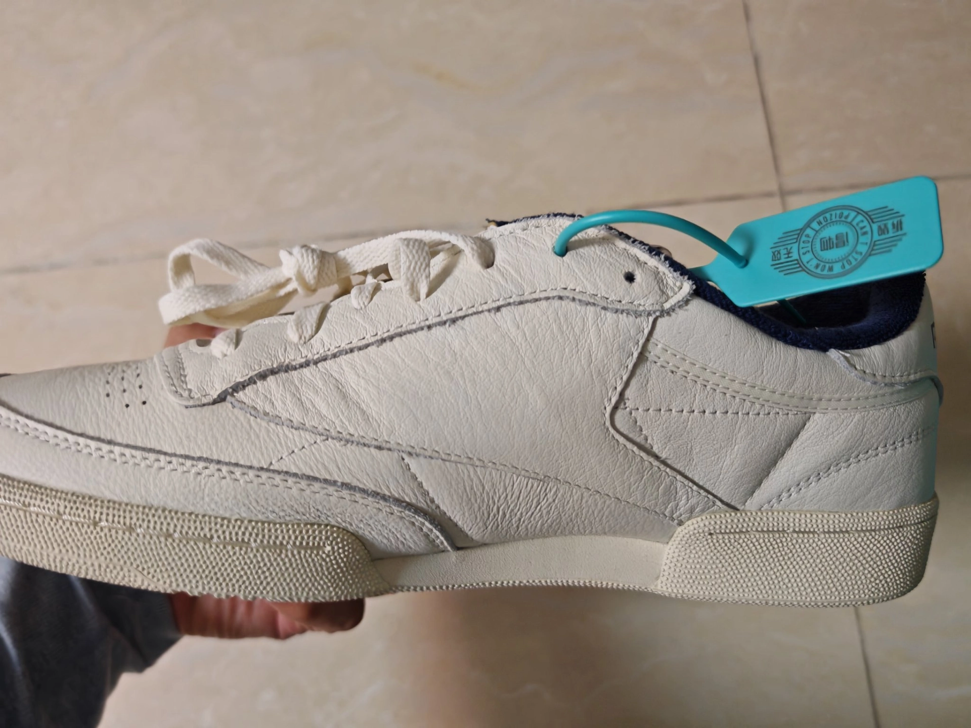 custom review-Reebok CLUB C 85 VINTAGE Устойчивые к истиранию низкие скейтборд-кроссовки унисекс бежевые