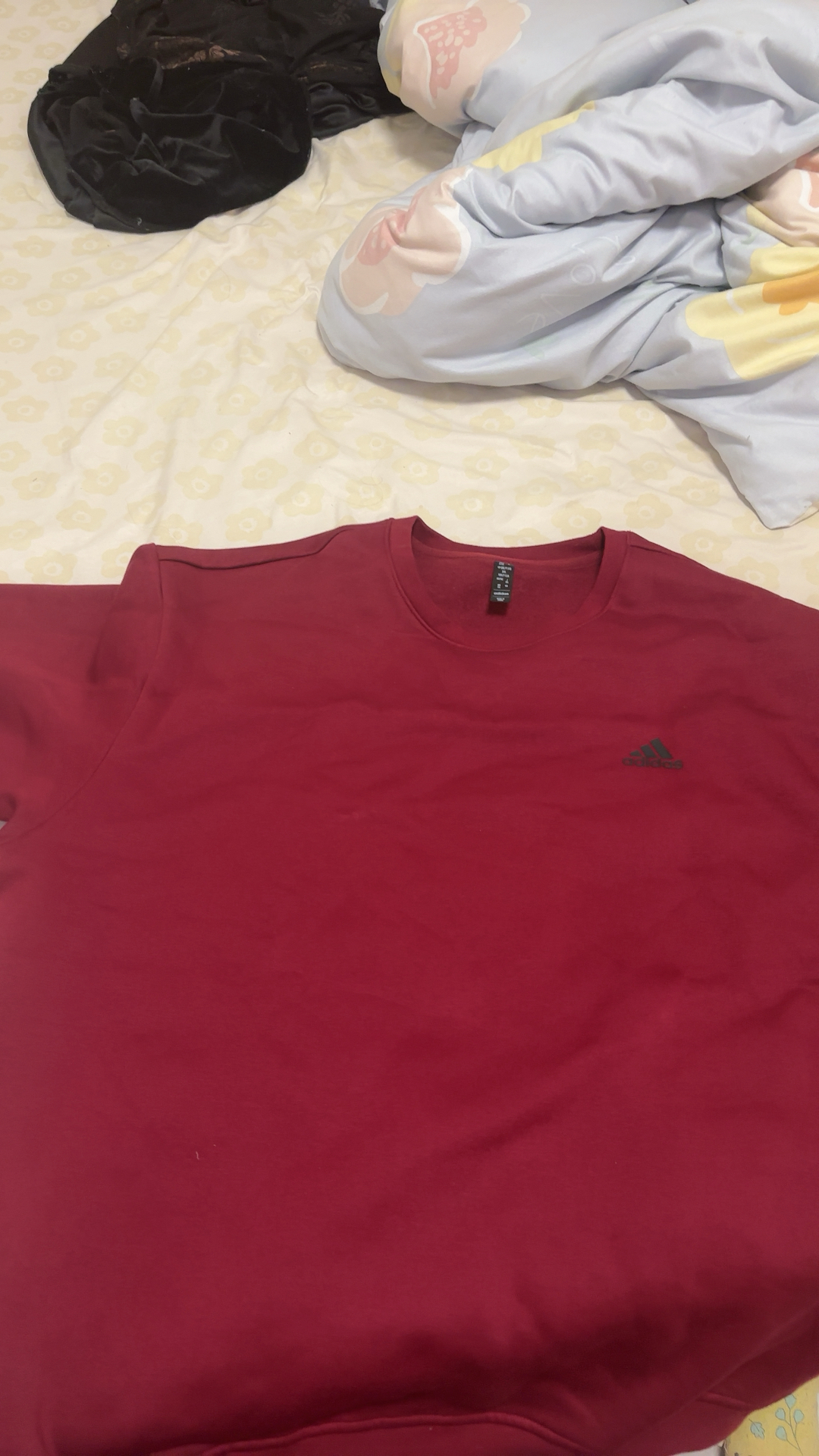 custom review-Adidas Label Свитшот Унисекс Красный