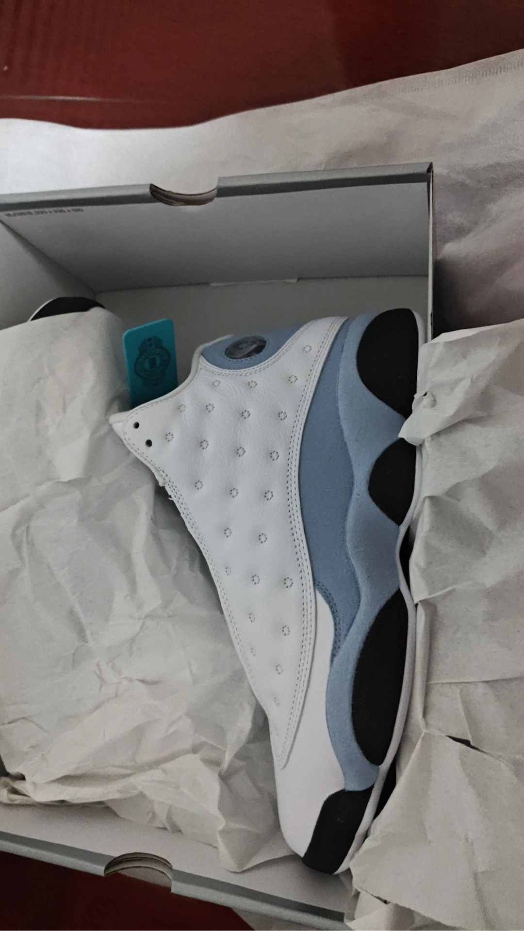 custom review-Jordan Air Jordan 13 'Синий GREY' MID Топ Винтажные баскетбольные кроссовки Мужской Синий Серый