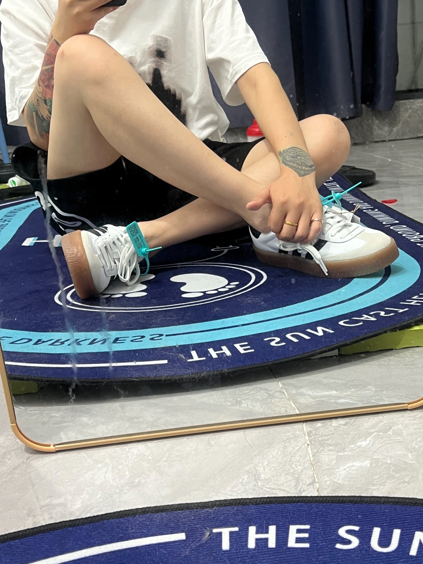 custom review-Adidas Originals SAMBAE Low Топ Скейтборд Кроссовки Женские Белые Черные