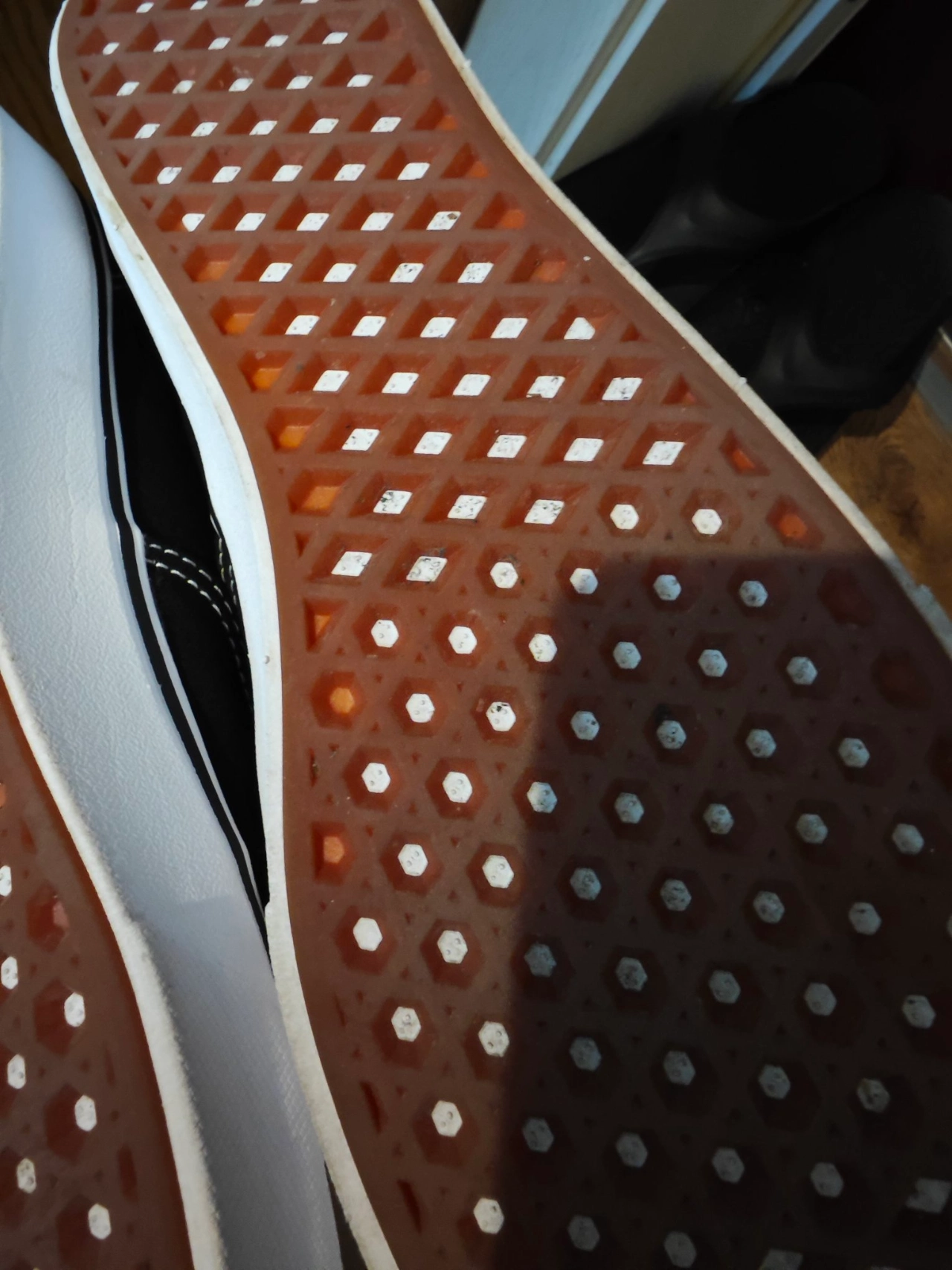 custom review-Vans Authentic Comfycush Устойчивые к истиранию Низкие Кеды Унисекс Черный Белый