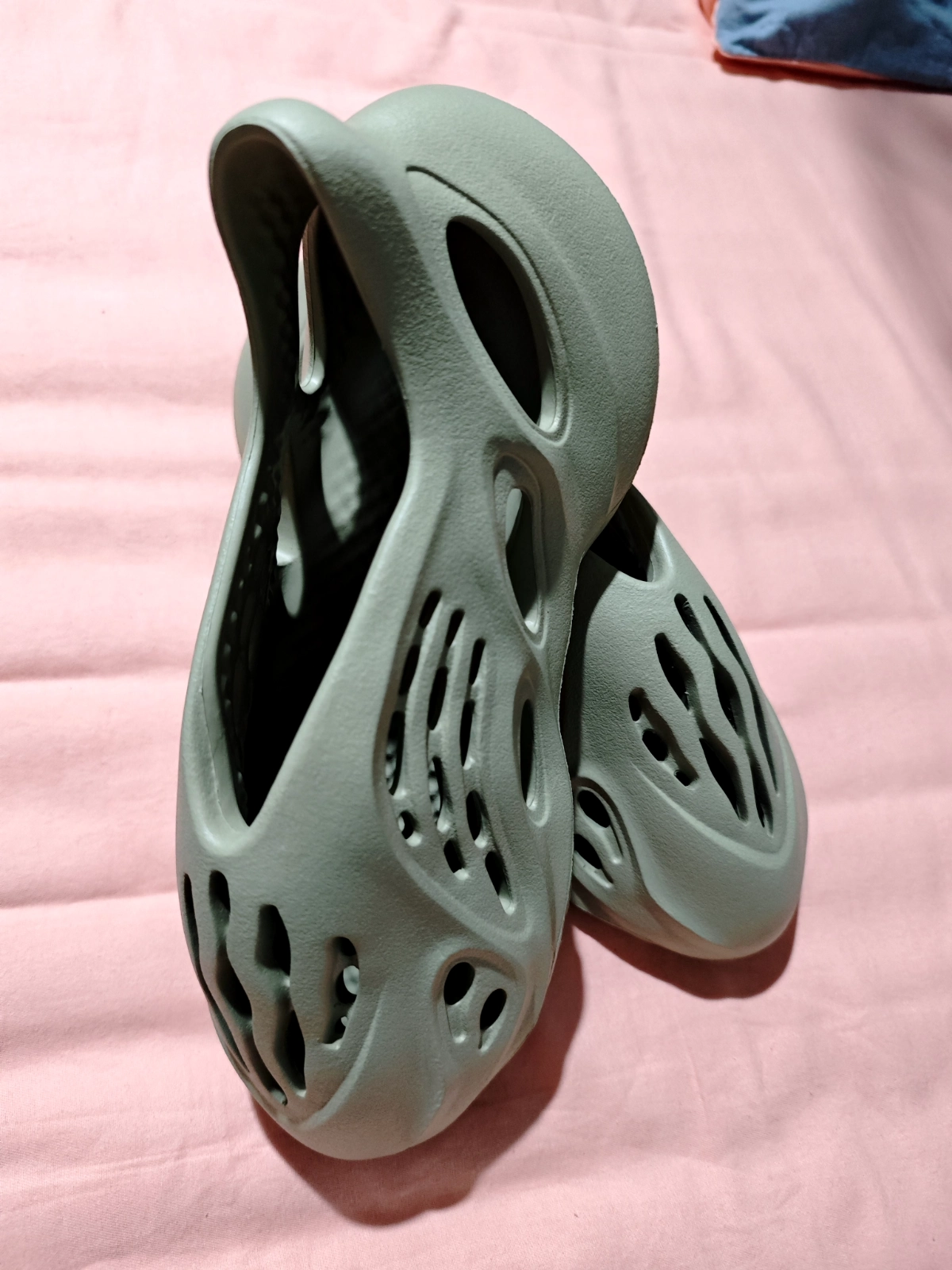 custom review-Adidas Originals Yeezy Foam Runner 'Камень SALT' Сабо Unisex Light Коричневый