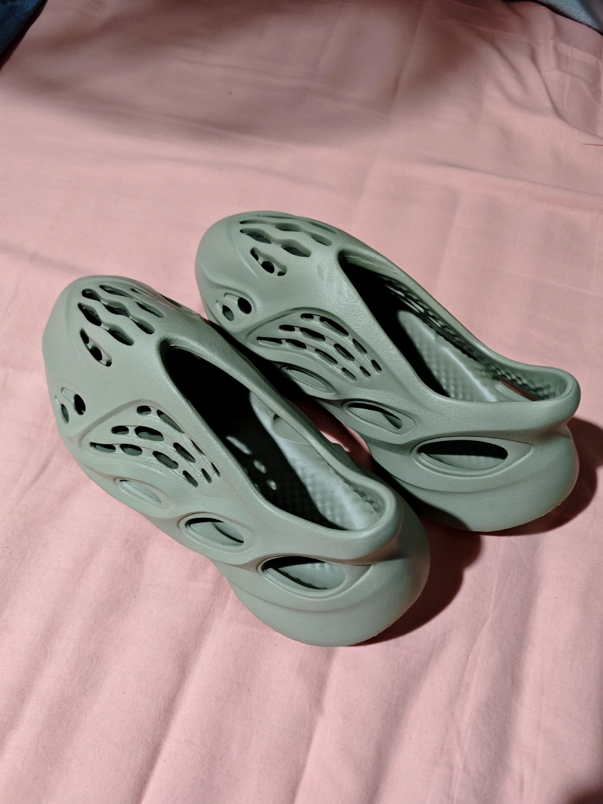 custom review-Adidas Originals Yeezy Foam Runner 'Камень SALT' Сабо Unisex Light Коричневый