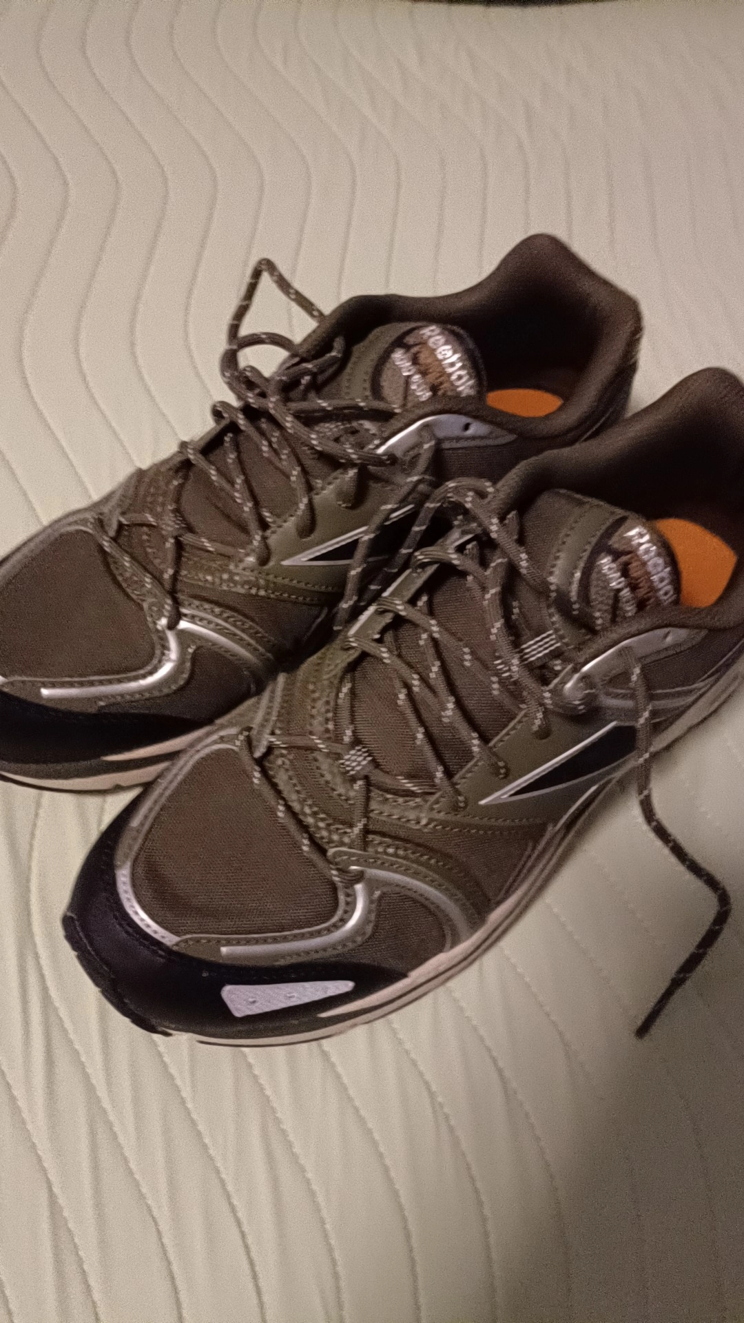 custom review-Reebok Premier Road Plus 6 Low Топ Повседневная обувь Унисекс Армейский зеленый