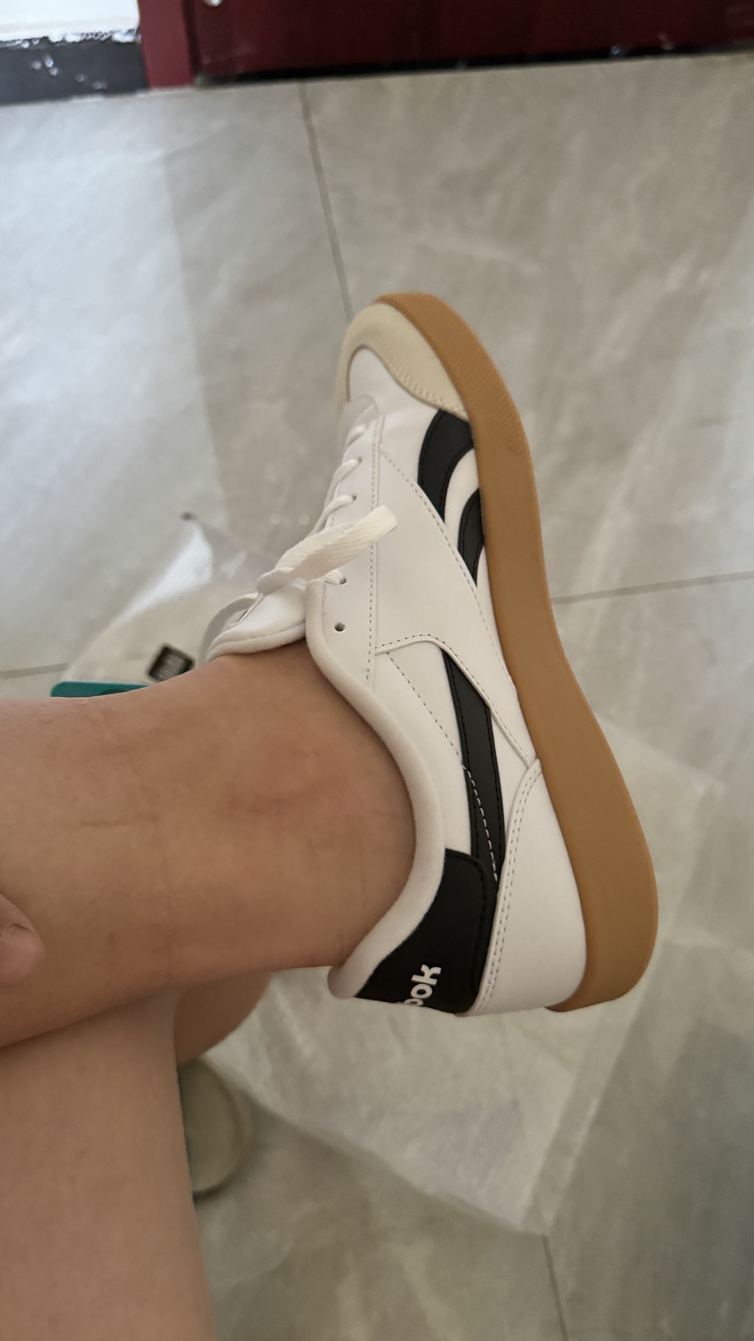 custom review-REEBOK Smash Edge S Устойчивые к истиранию низкие кроссовки для скейтбординга унисекс белые черные серые