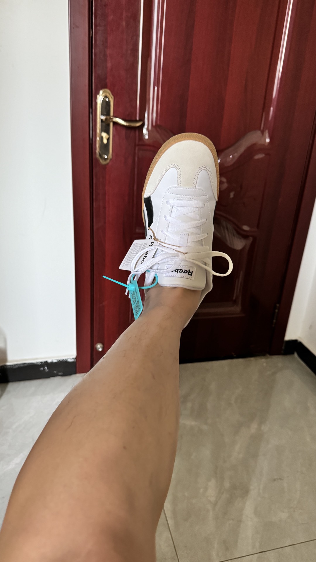 custom review-REEBOK Smash Edge S Устойчивые к истиранию низкие кроссовки для скейтбординга унисекс белые черные серые