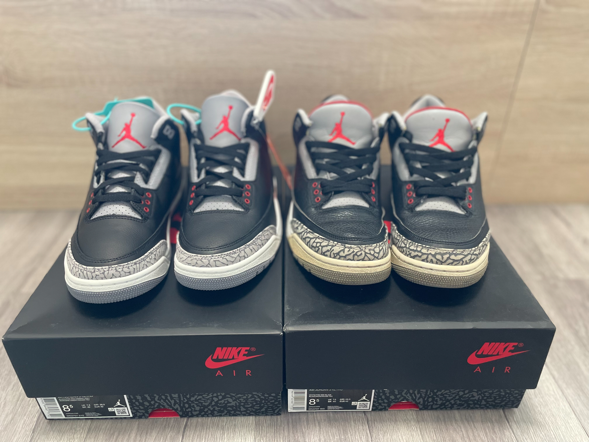 custom review-Jordan 3 Retro Og Black Cement 2024