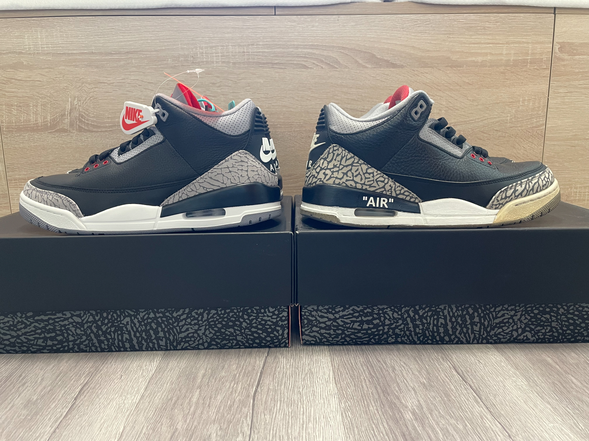 custom review-Jordan 3 Retro Og Black Cement 2024