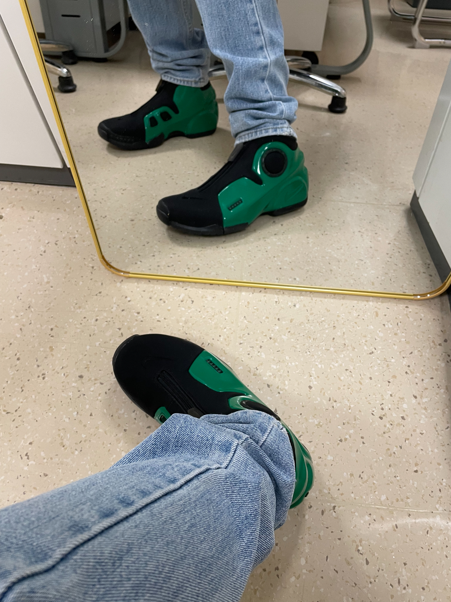 custom review-Nike Air Flightposite 2 Винтажные баскетбольные кроссовки MID Топ Мужской