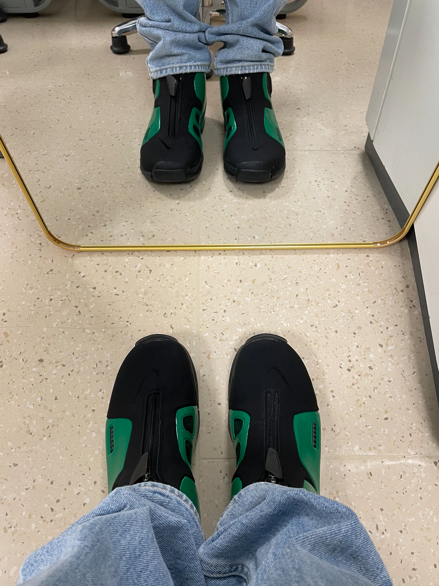 custom review-Nike Air Flightposite 2 Винтажные баскетбольные кроссовки MID Топ Мужской