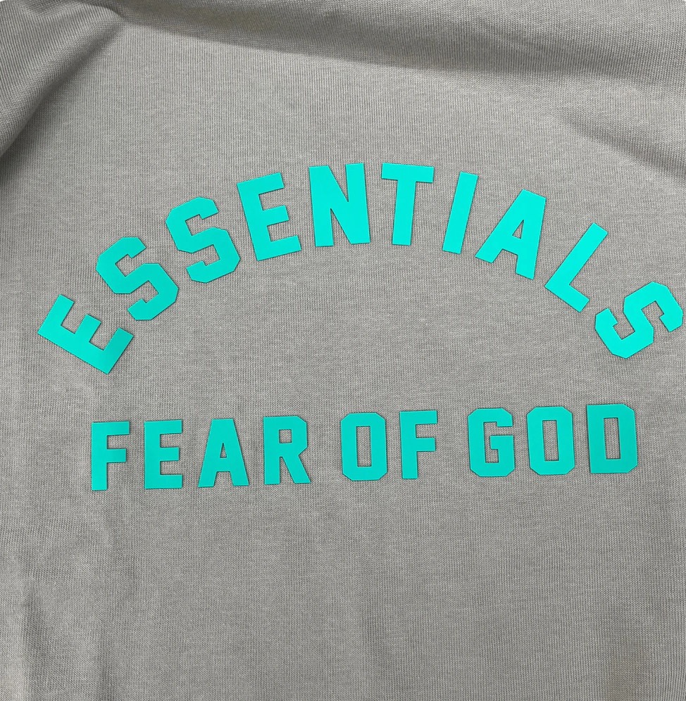 custom review-Fear of God Essentials SS24 Drop2 Crewneck T-Shirt T-Shirt Men's Grey