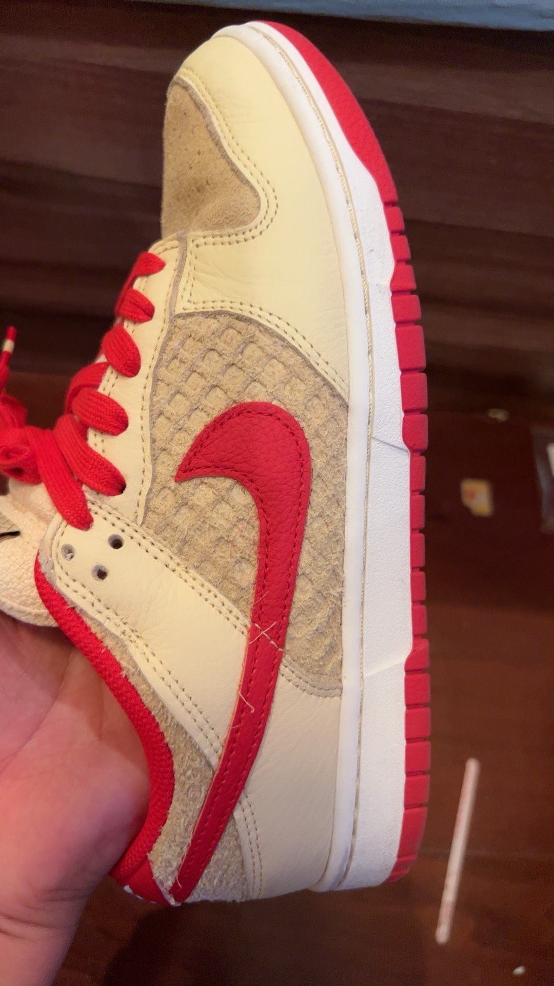 custom review-Nike Dunk Low Топ Скейтборд Кроссовки Мужские Коричневые