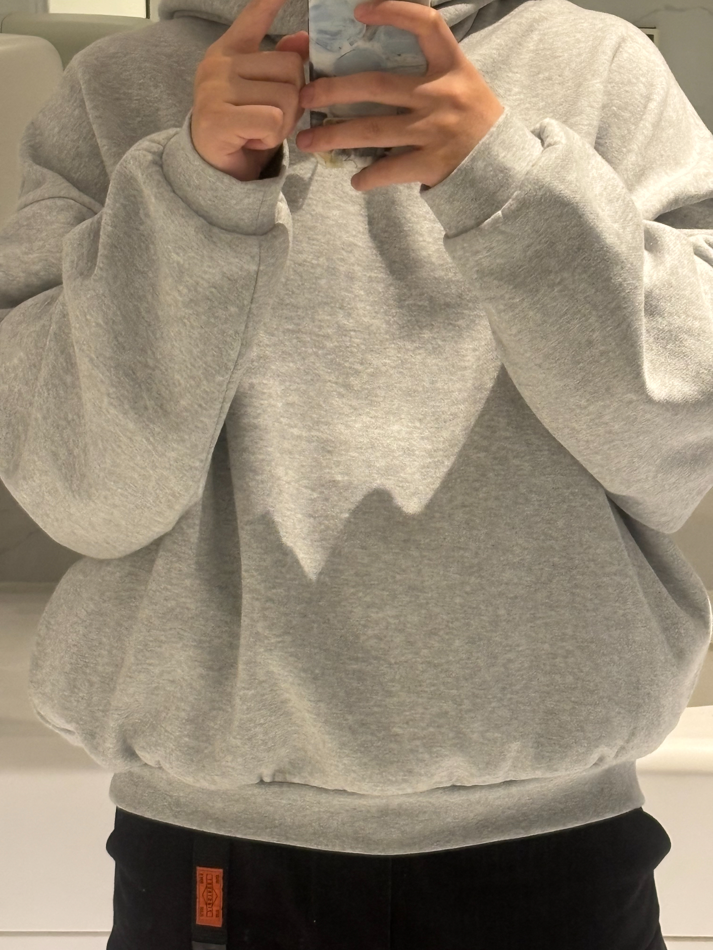 custom review-Fear Of God Essentials Fleece Hoodie