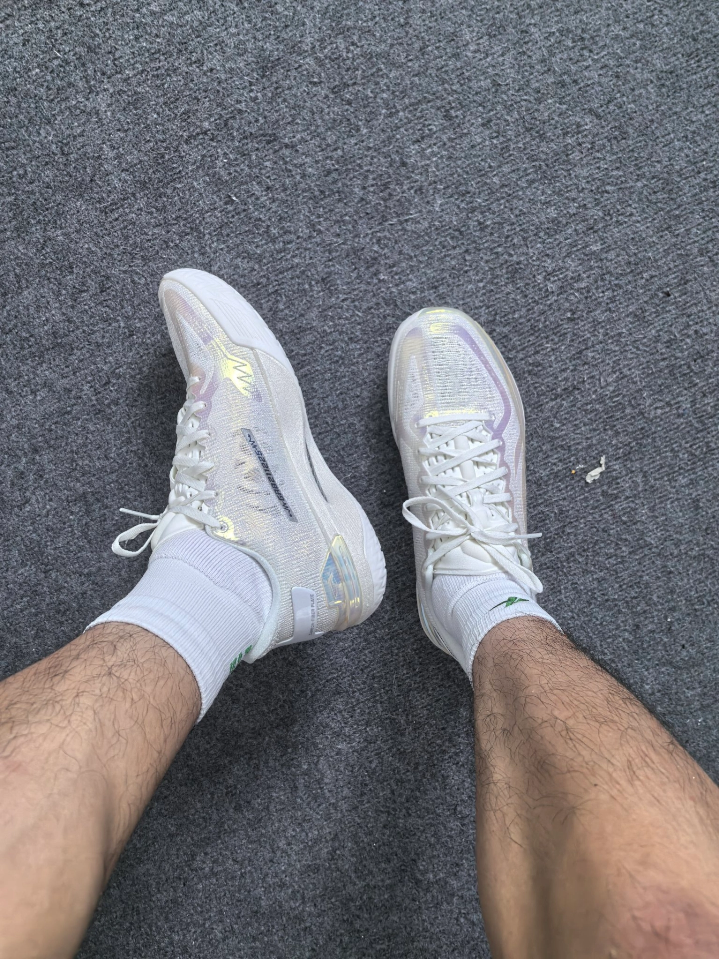 custom review-LiNing Gamma Cushioning Anti Slip And Wear Resistant Support Lightweight Rebound Low Top Basketball Shoes Men's Silver