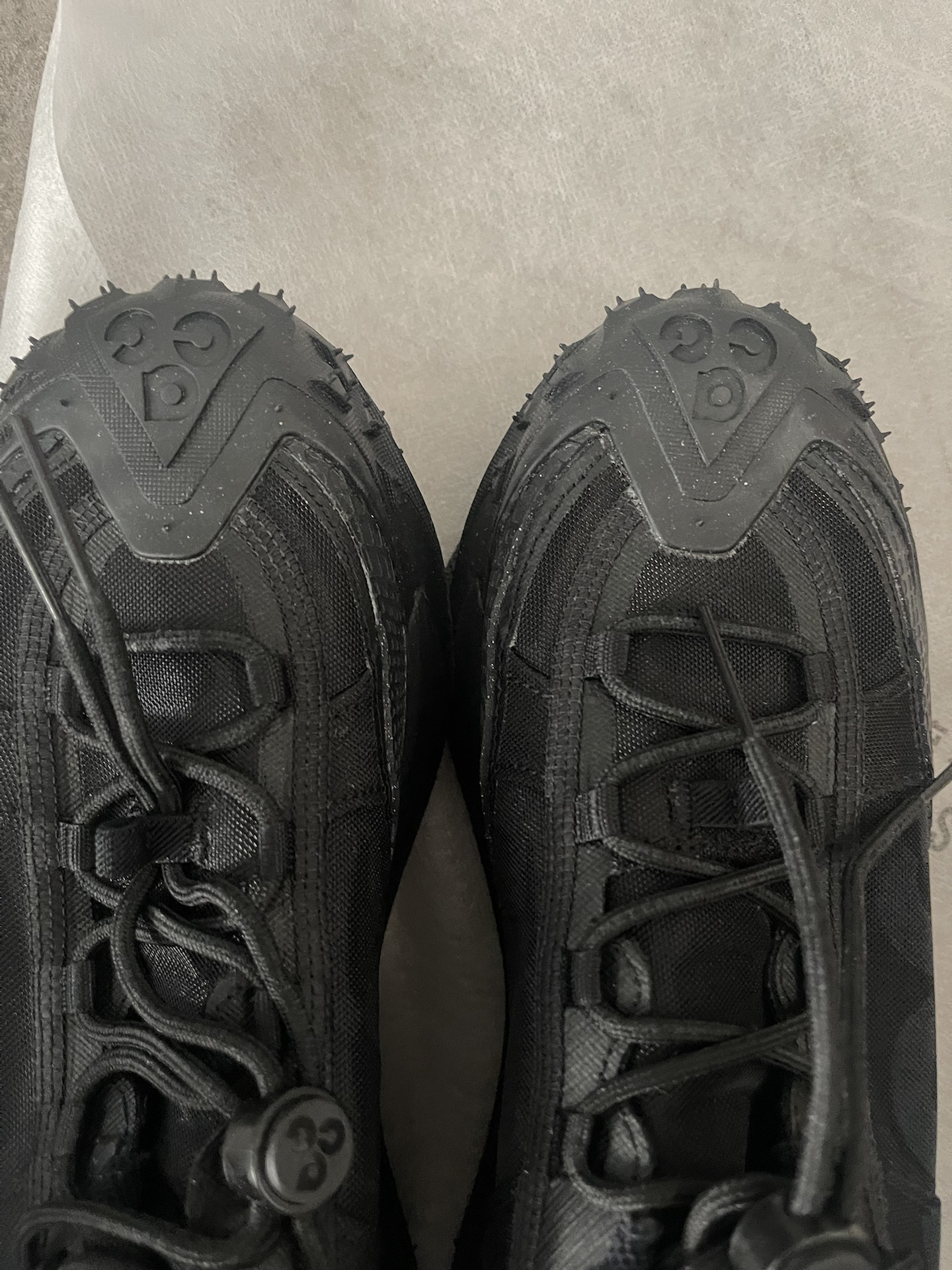 custom review-Nike ACG Mountain Fly 2 Дышащая Поддержка Сцепление Низкий Топ Уличная Обувь Унисекс Черный