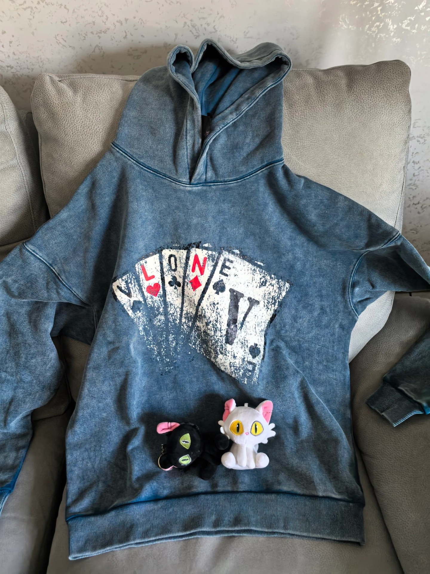 custom review-VLONE Синий Унисекс Свитшоты