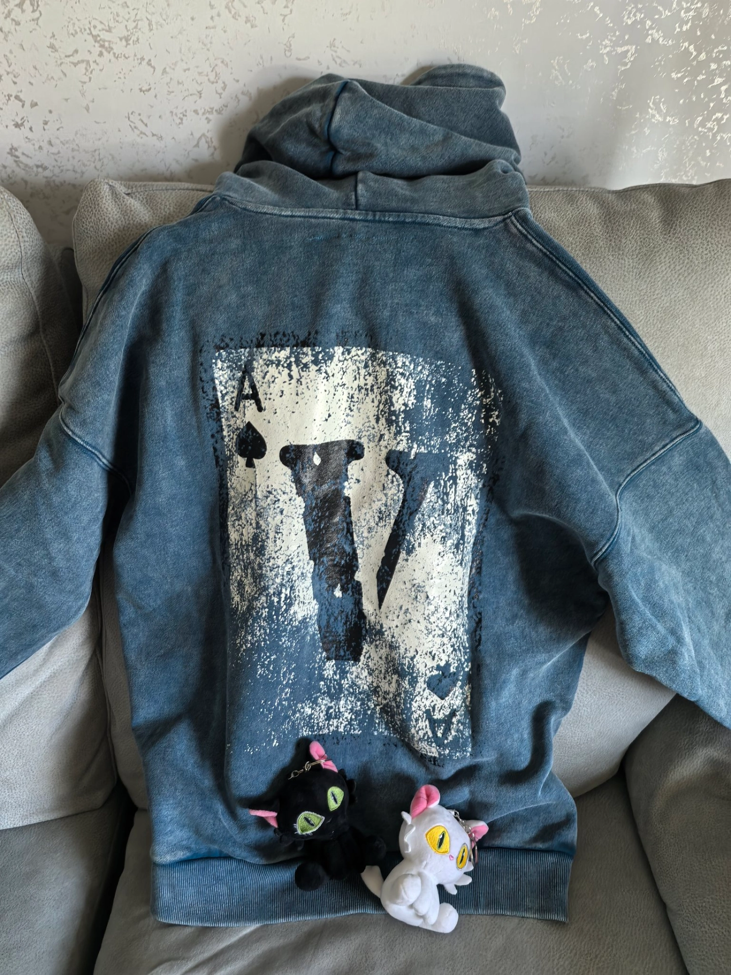 custom review-VLONE Синий Унисекс Свитшоты