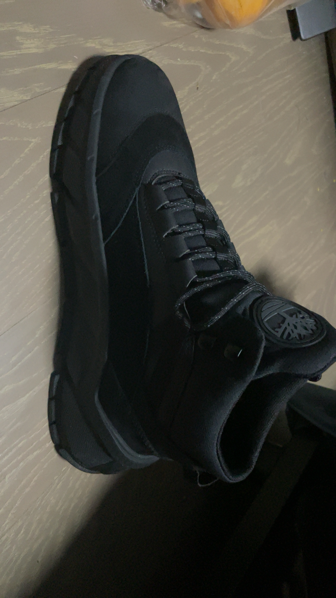 custom review-Timberland Термический Износостойкий Амортизация Анклевая Длина Аутдор Мужской Черный