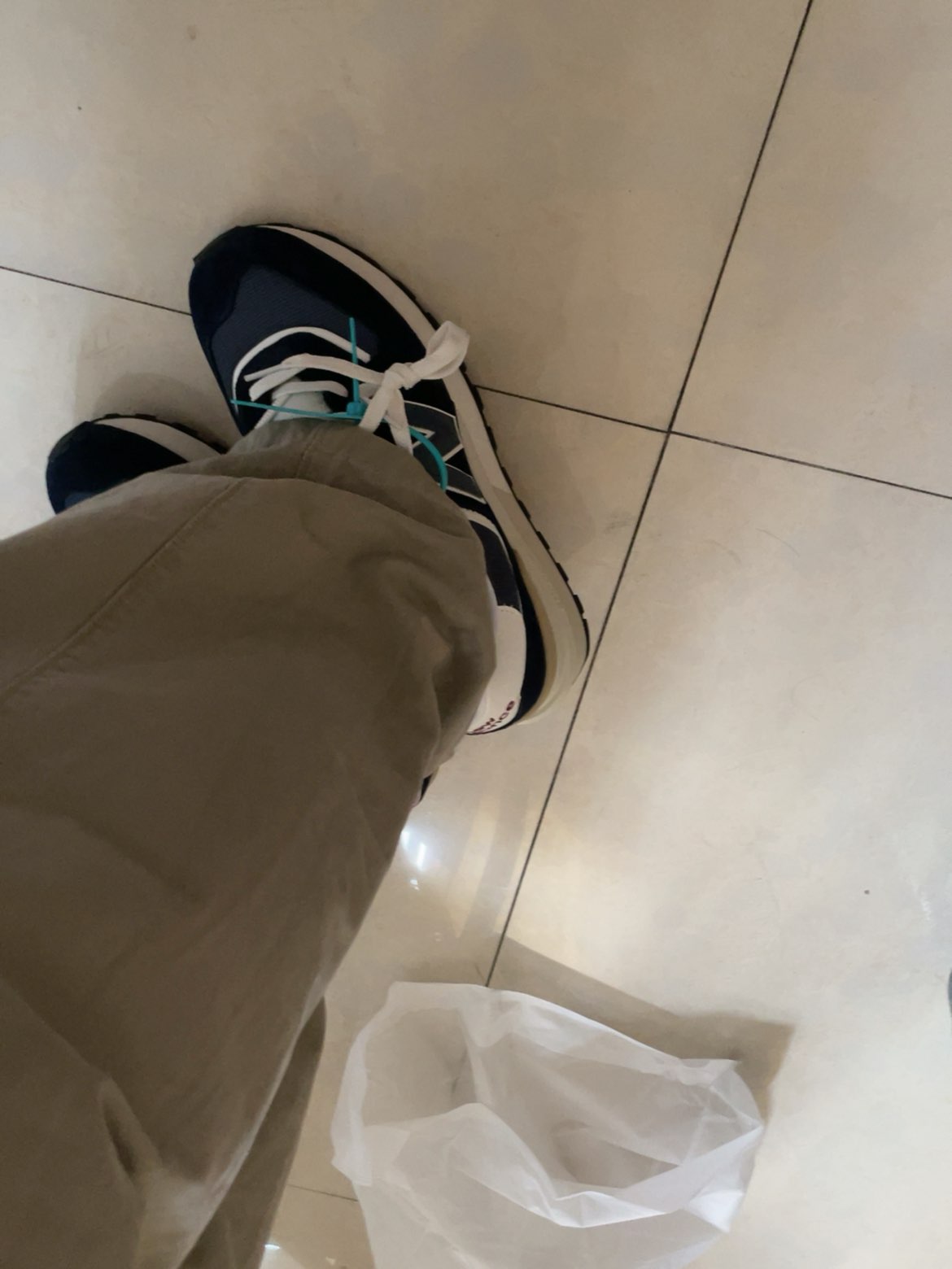 custom review-New Balance NB 574 Амортизация Устойчивость к истиранию Дышащие Низкие Кроссовки для бега Унисекс Синий Белый