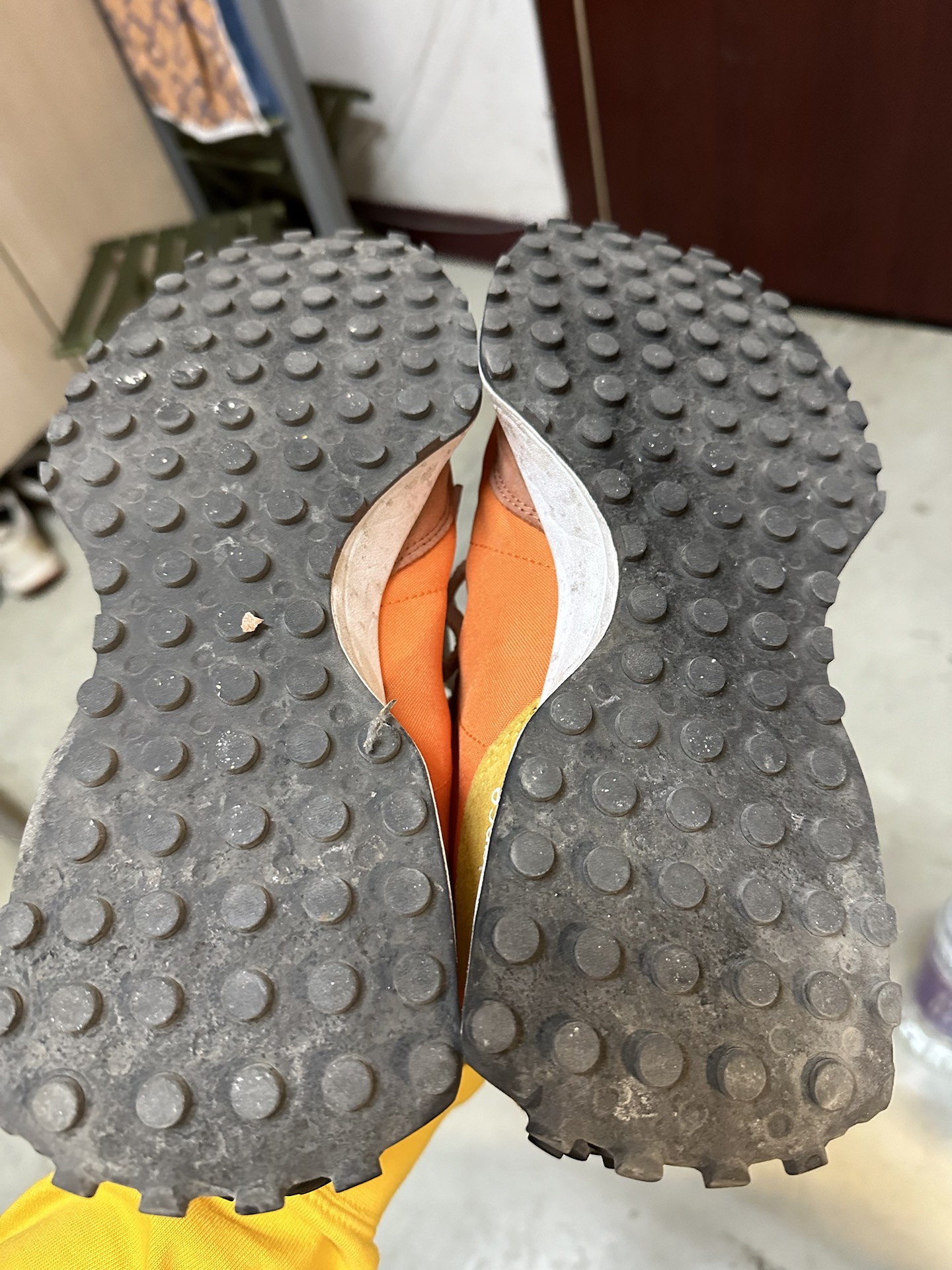 custom review-New Balance NB 327 Low Топ Повседневный Городской Коммутер Беговые кроссовки Унисекс Синий Оранжевый