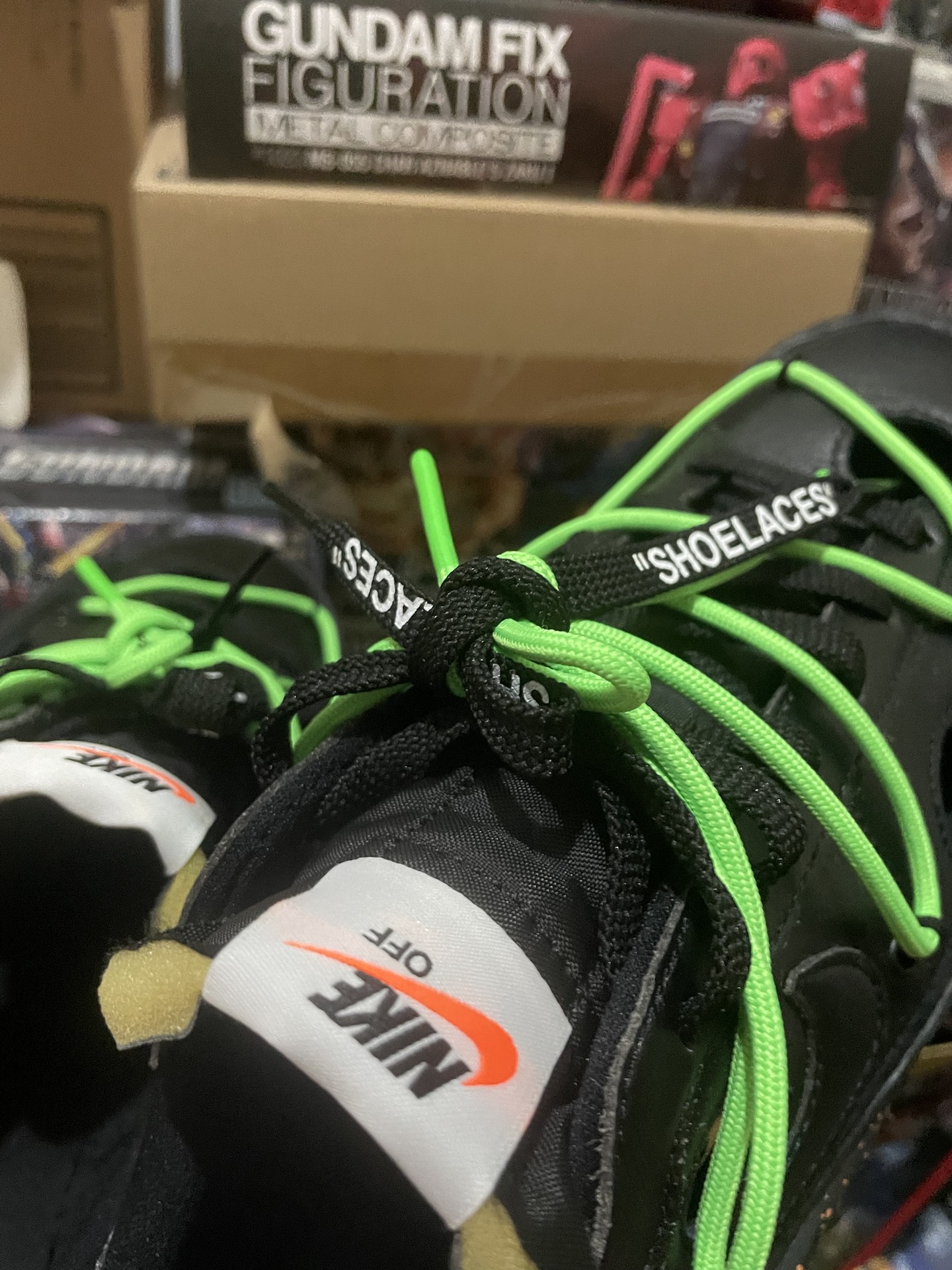 custom review-Off Белый x Nike Blazer 77 'Черный And Electro Зеленый' Низкие Скейтбординг Кроссовки Унисекс Черный Зеленый