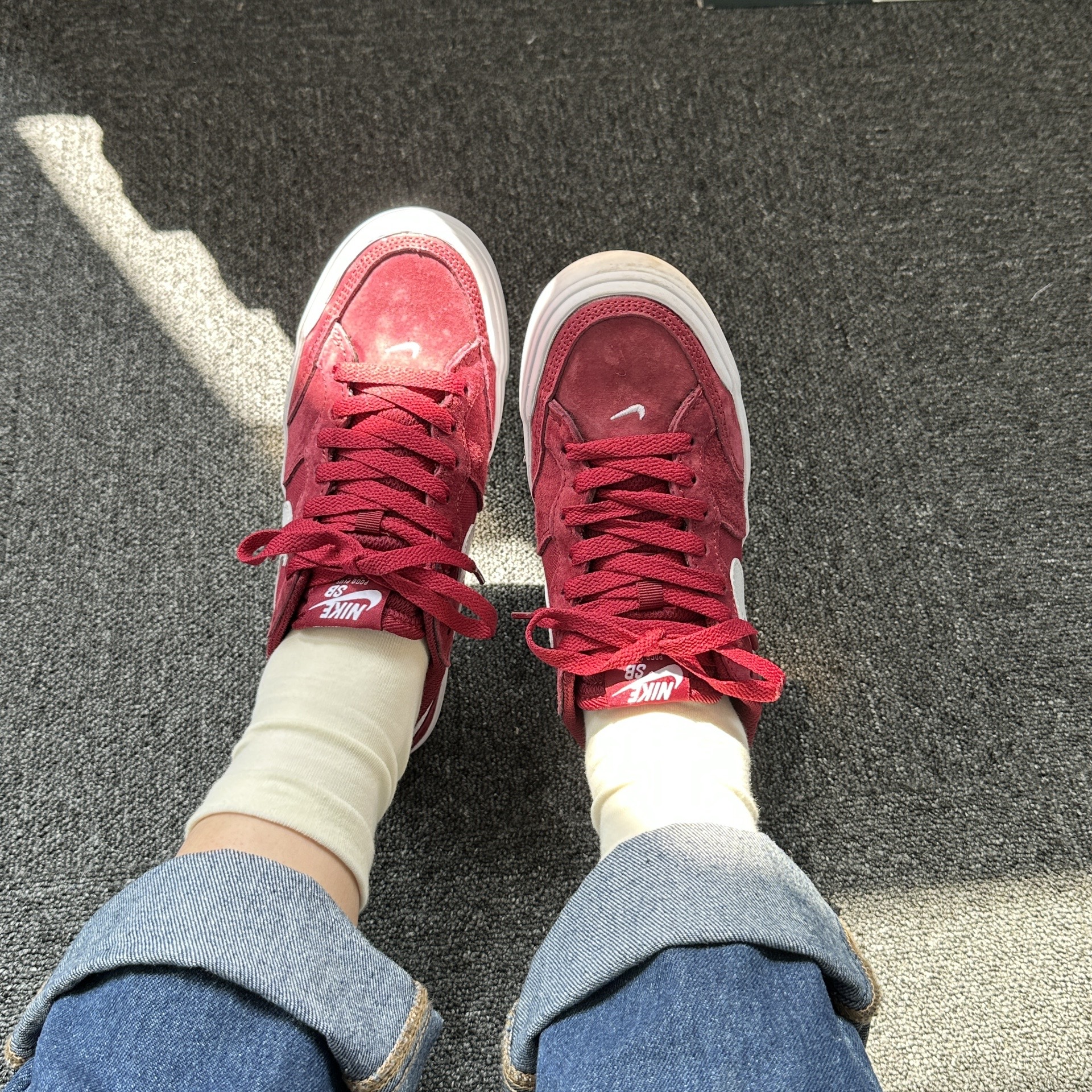 红色板鞋真的太美啦!