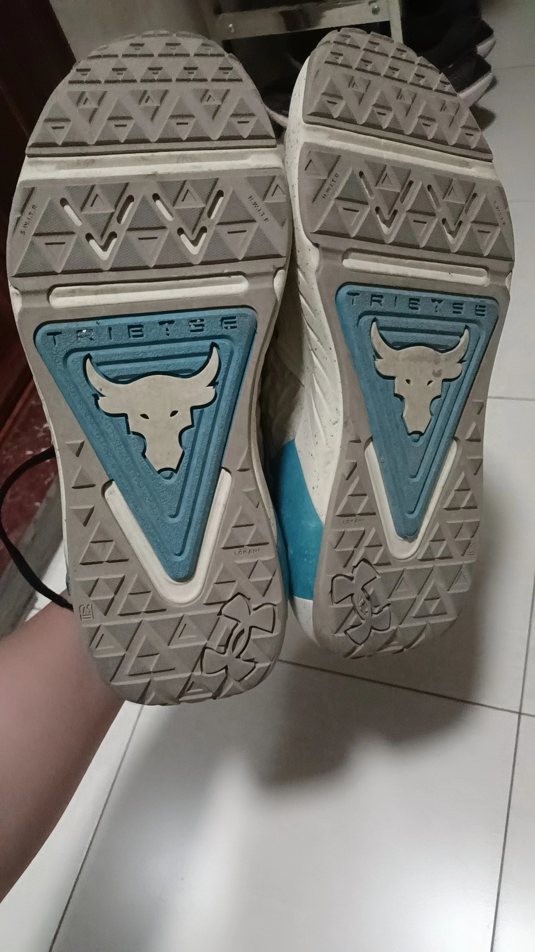 custom review-Under Armour Project Rock 6 Low Топ Тренировочные Кроссовки Мужские Розовые Грязные Серые