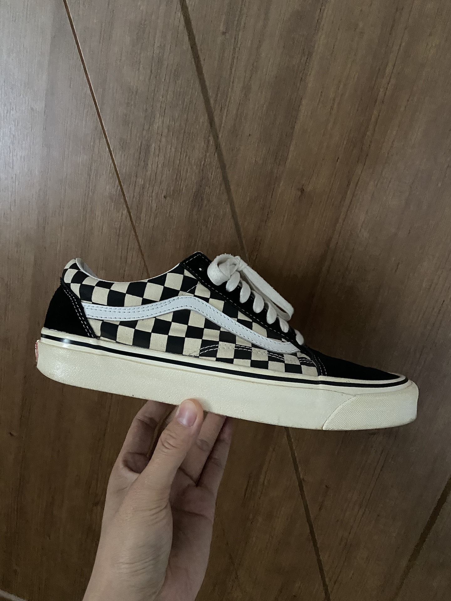 vans 安纳海姆棋盘格