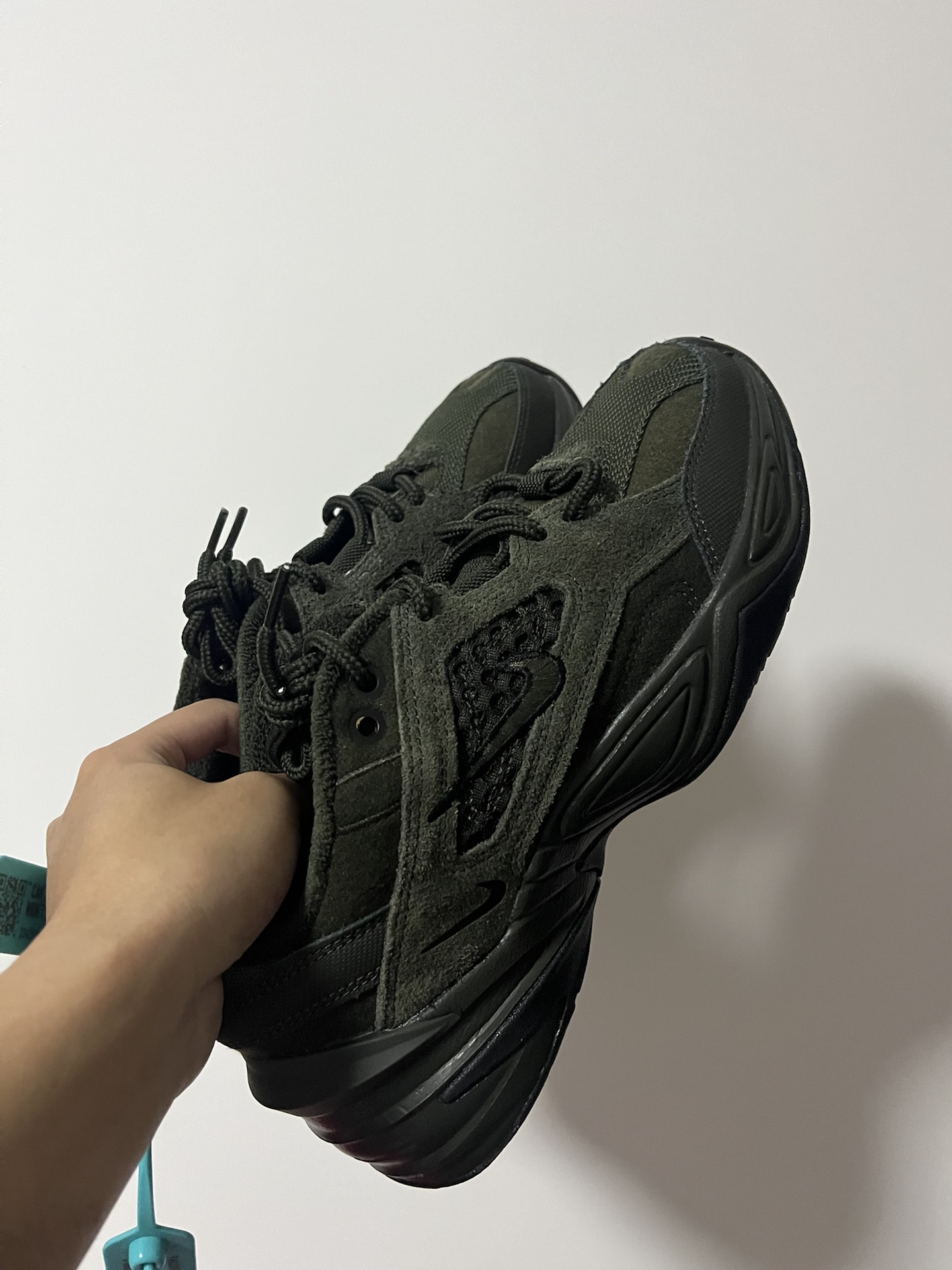 custom review-Nike M2K Tekno SP Sequoia Low Top Crepe Men's Olive Green