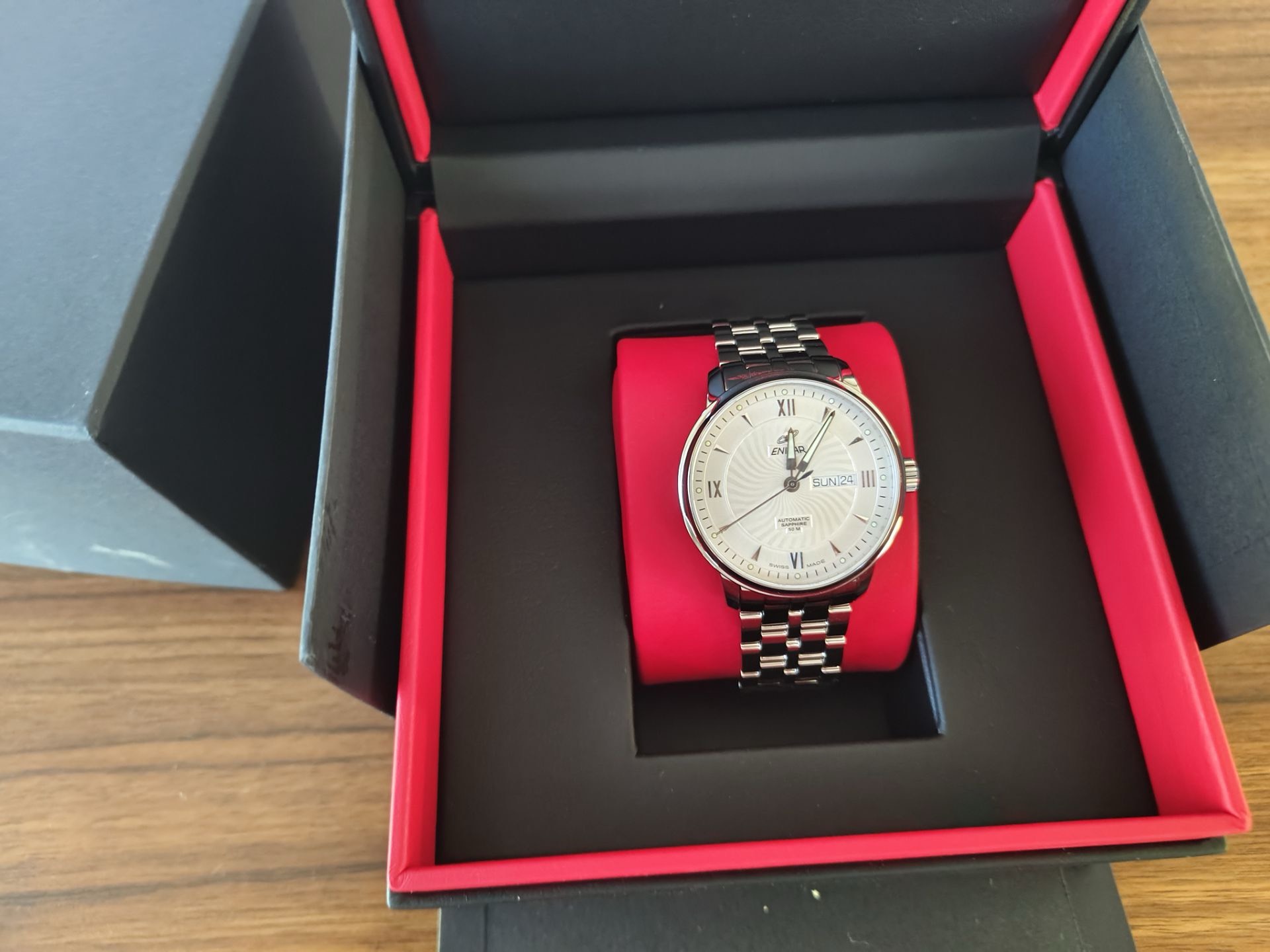 英纳格enicar瑞士原装进口手表新年礼物质感十足
