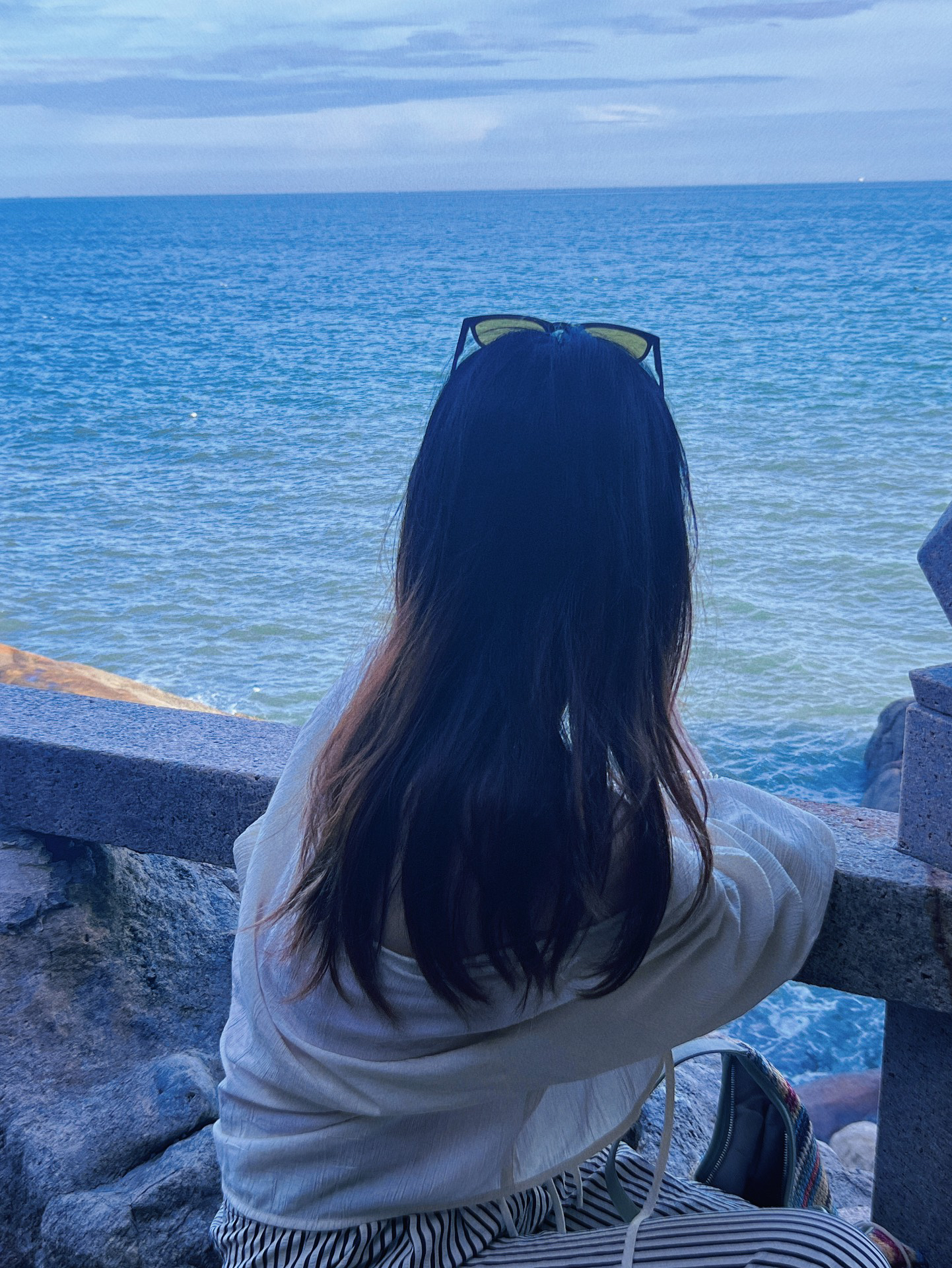 太喜欢我的海边墨镜🕶️啦!
