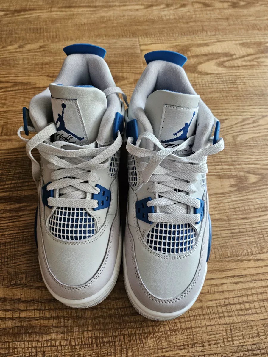 custom review-Jordan 4 Retro Military Blue 2024 GS